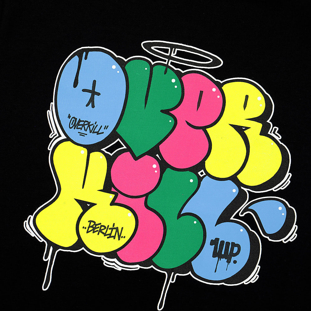 Overkill 1UP x Overkill ZX 8500 Tee Black T-Shirts Close-up | Overkill