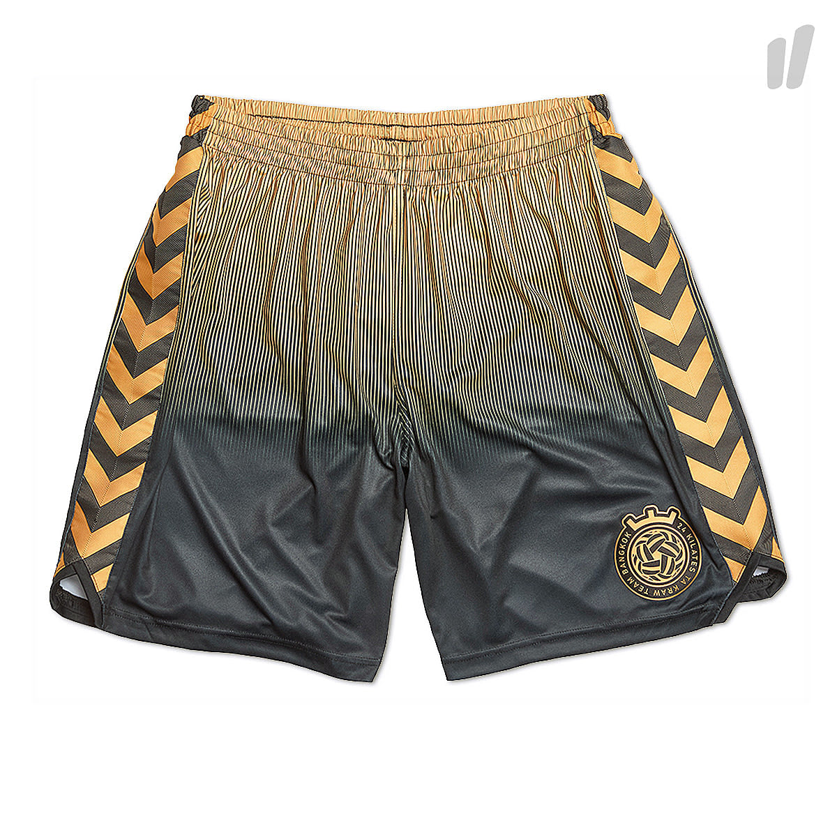 Hummel hive shorts Anthracite / Fall Leaf Shorts 200530-2338 | Overkill