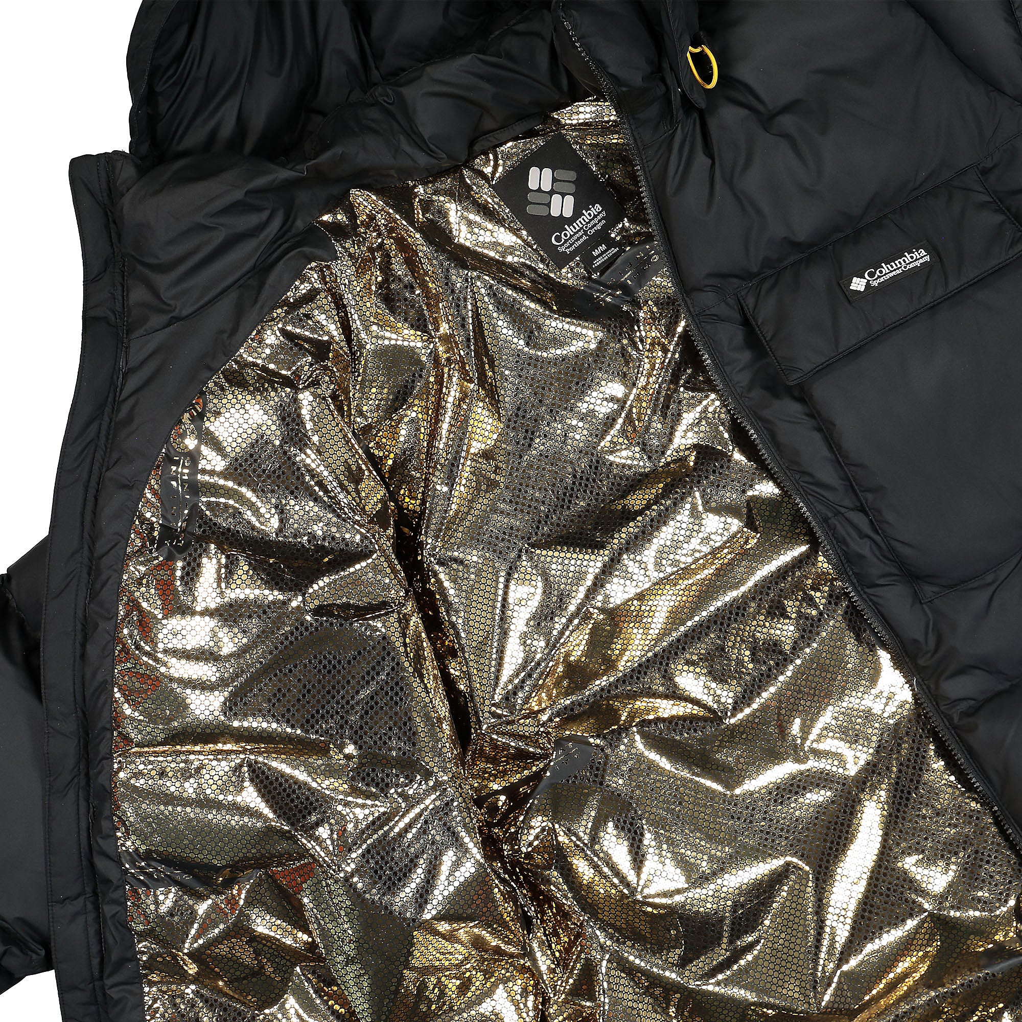 Columbia Ballistic Ridge Oversized Puffer Black Puffer Jackets Detail view 1 | Overkill