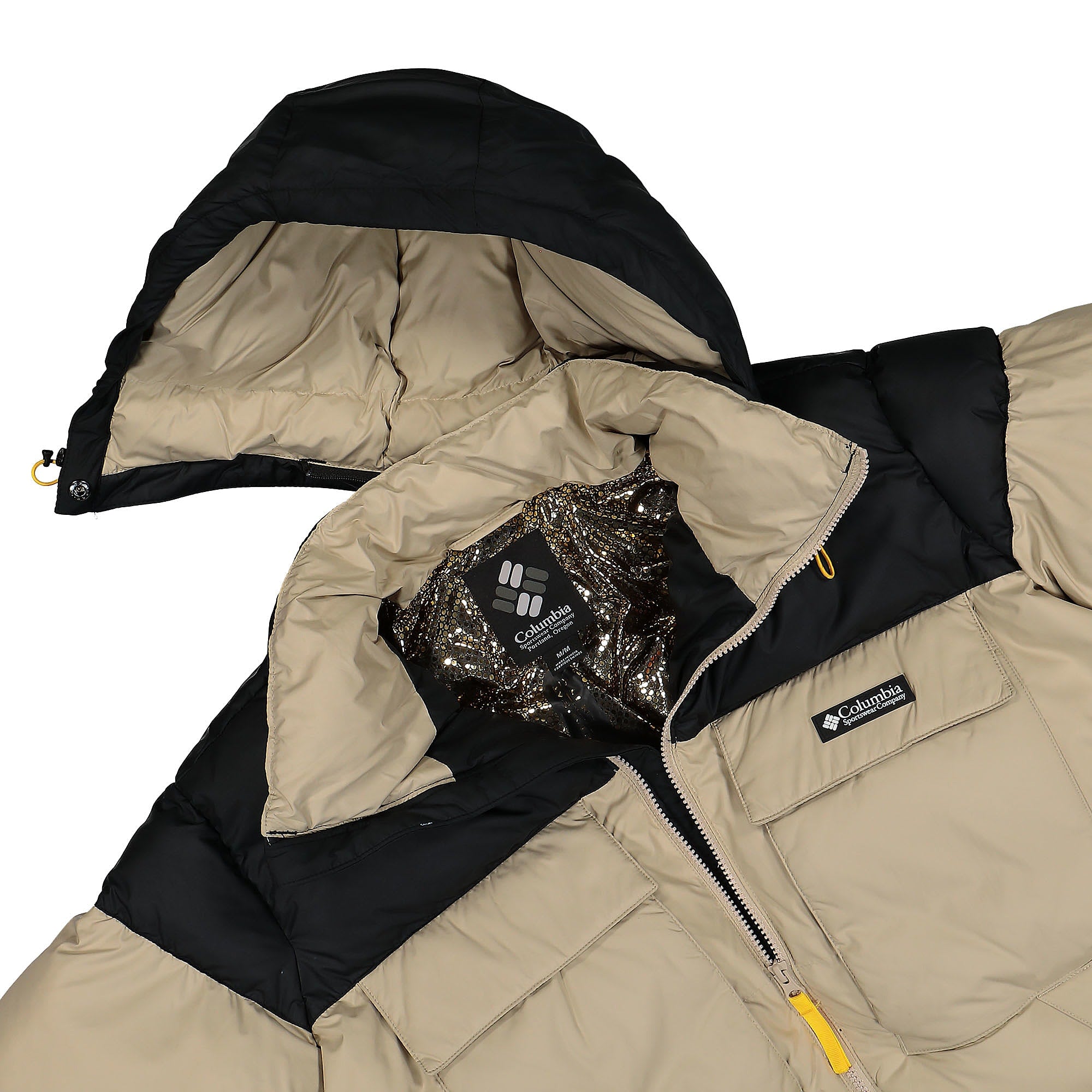 Columbia Ballistic Ridge Oversized Puffer Ancient Fossil Puffer Jackets Detailfoto | Overkill