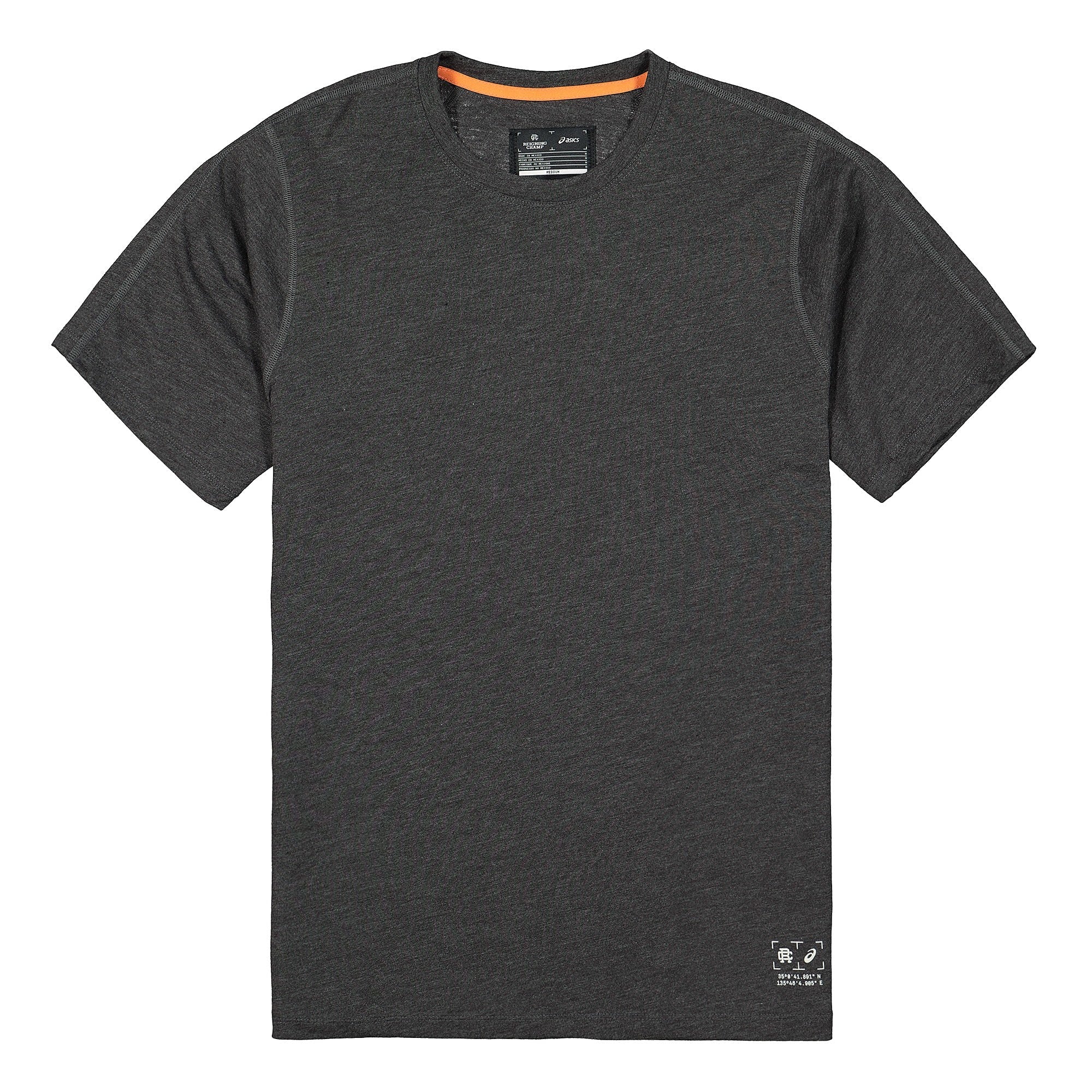 Asics Reigning Champ x Asics Graphic Tee Phantom Heather T-Shirts 2011A665-414 | Overkill