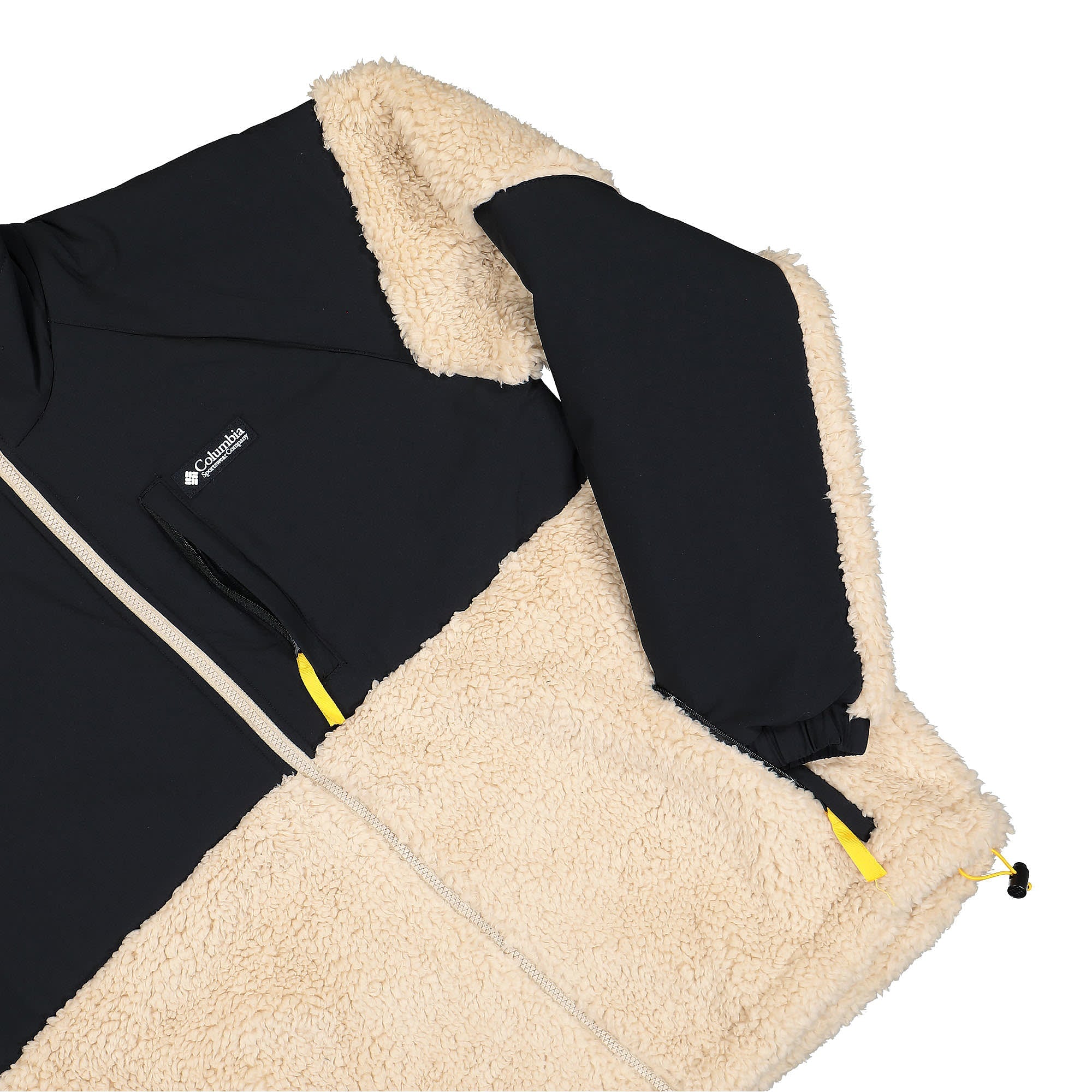 Columbia Ballistic Ridge Full Zip Fleece Ancient Fossil / Black Fleece Jackets Detailfoto | Overkill