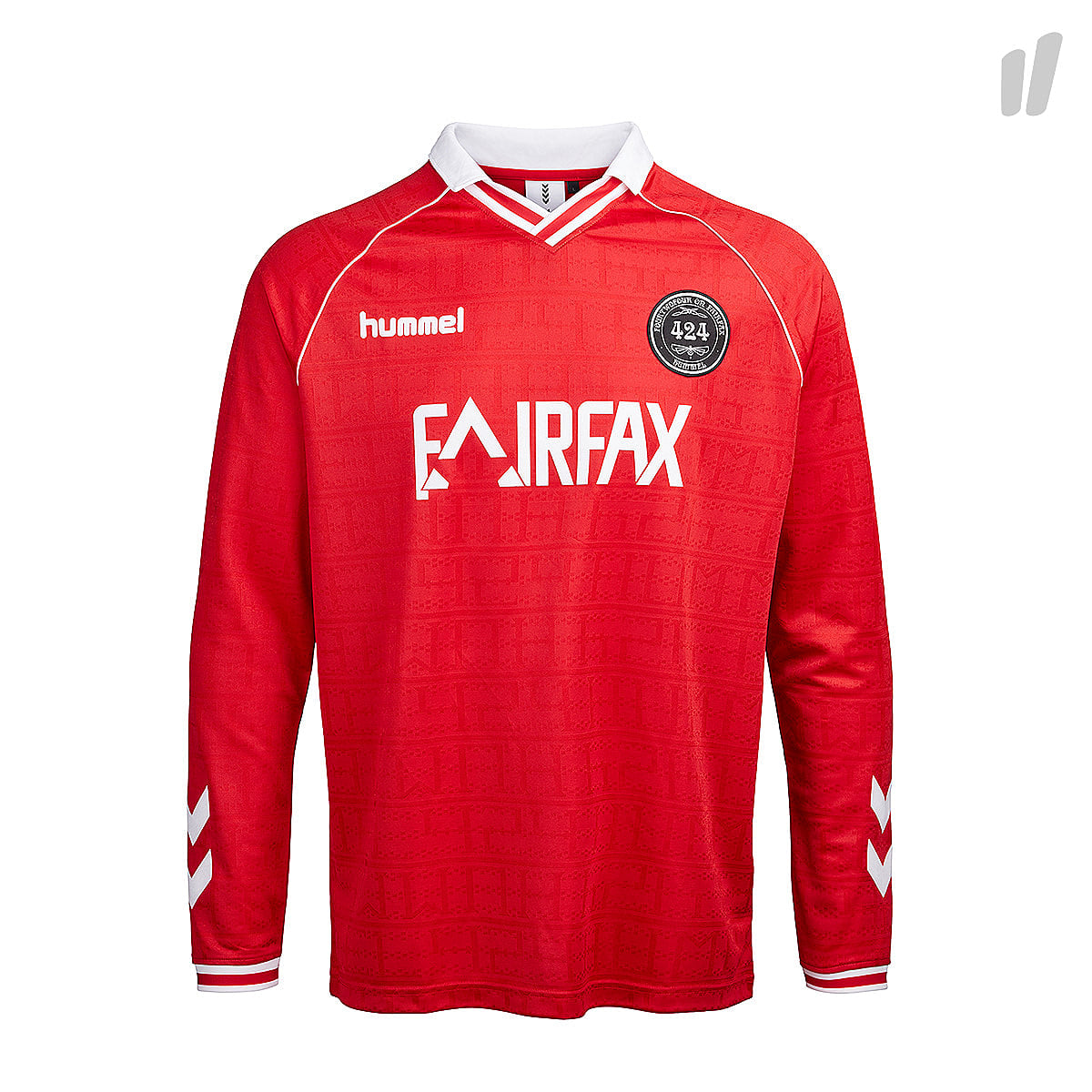 Hummel 424 II x Hummel Fairfax Jersey Longsleeve True Red Longsleeves 202692-3062 | Overkill