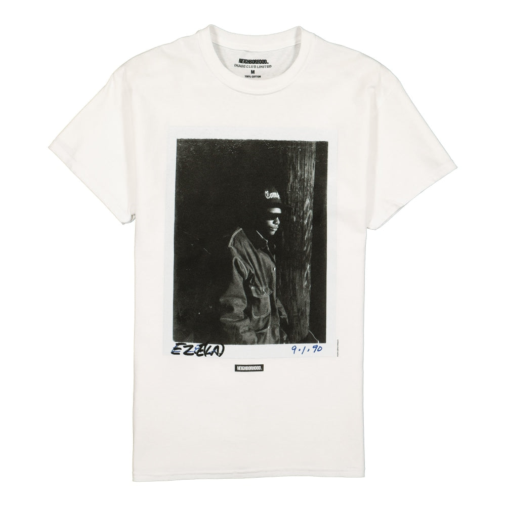 Neighborhood Image Club Limited x Neighborhood NHIX-3 Tee White T-Shirts 202USIXN-STM03S | Overkill