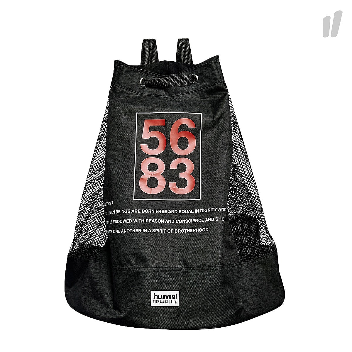 Hummel Willy Chavarria x Hummel Ball Bag Black Shoulder & Cross Body Bags 203834 / 2001 | Overkill