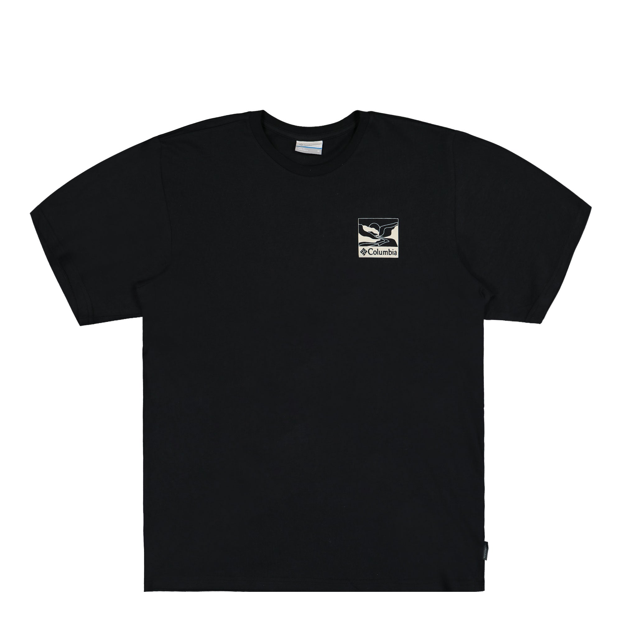 Columbia Explorers Canyon Back SS Tee Black, Trailscape T-Shirts 2036451003 | Overkill