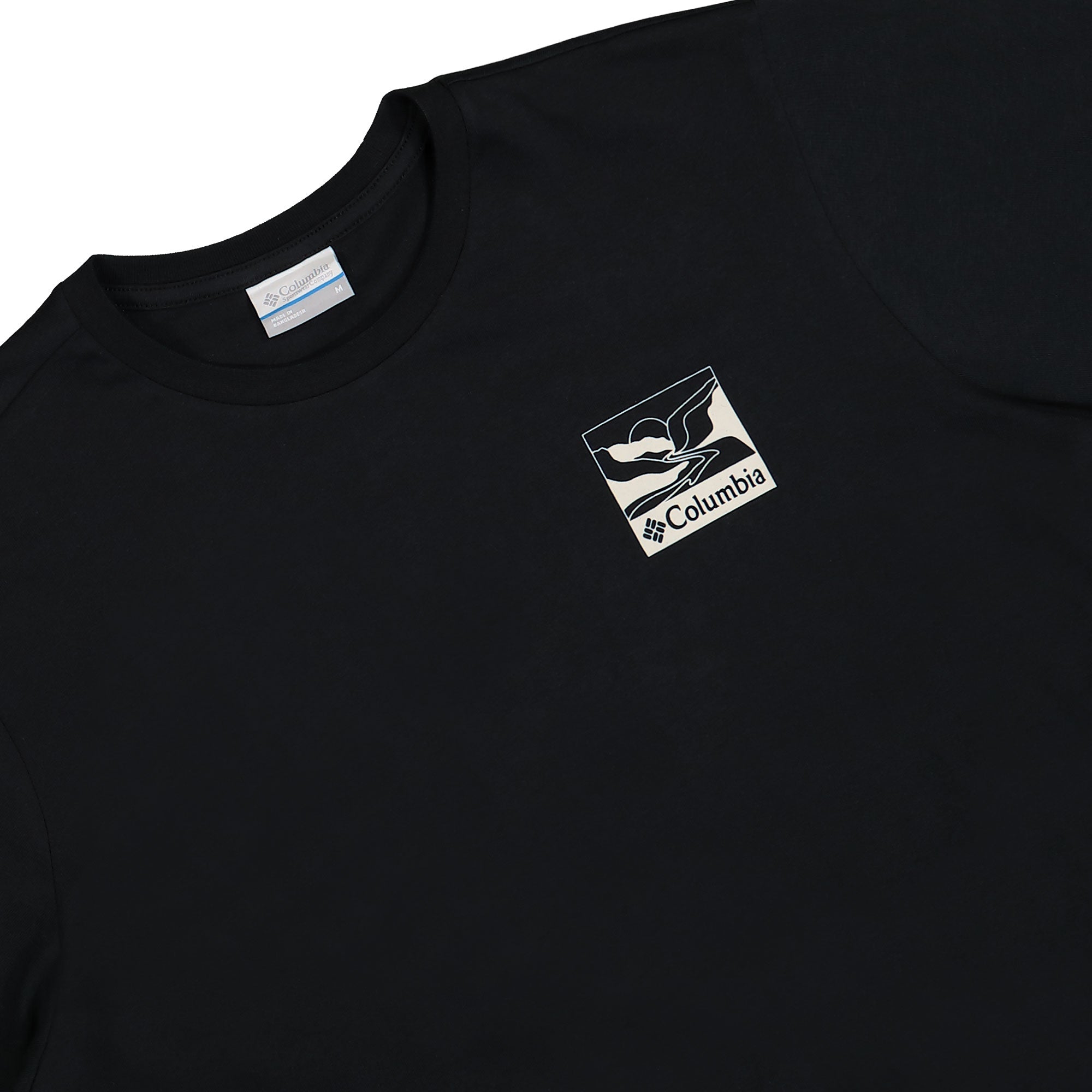 Columbia Explorers Canyon Back SS Tee Black, Trailscape T-Shirts Material | Overkill