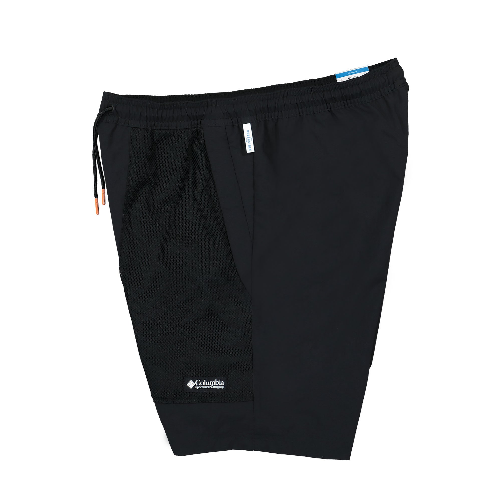 Columbia Deschutes Valley Reversible Short Black Shorts Close-up | Overkill
