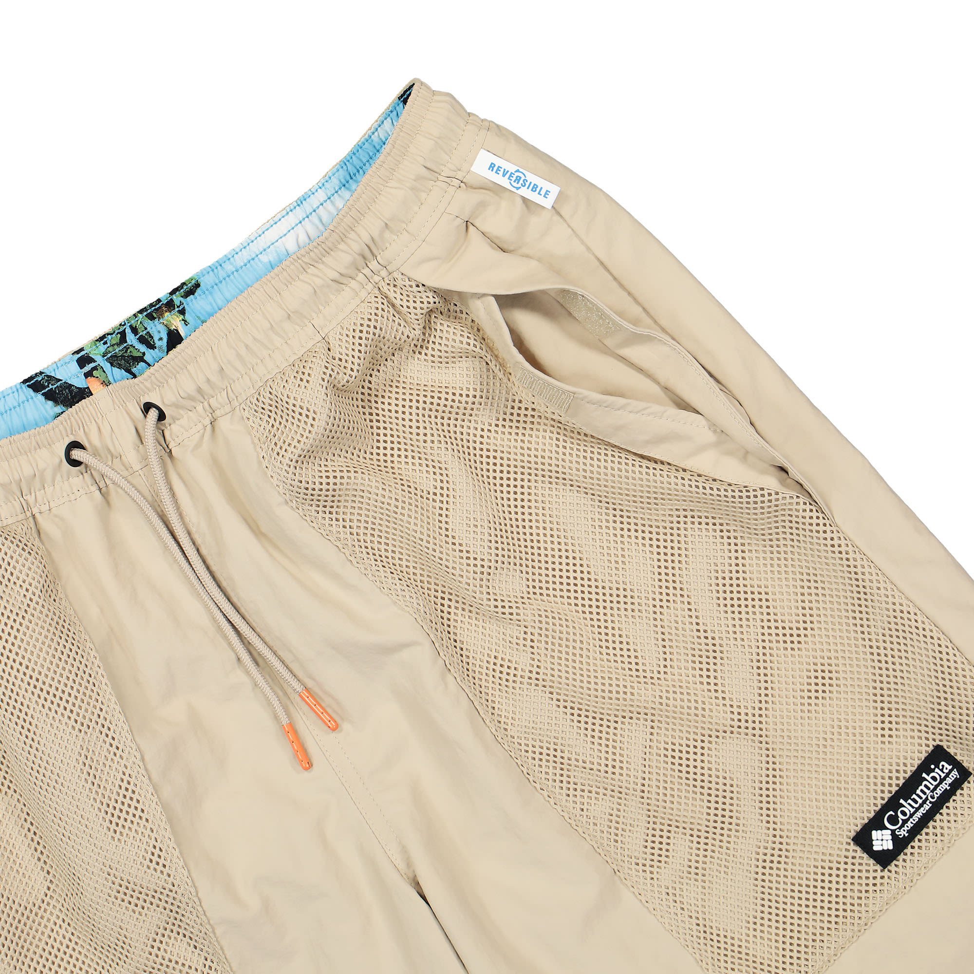 Columbia Deschutes Valley Reversible Short Ancient Fossil / Vista Blue Deschutes Days Shorts Detail view 1 | Overkill