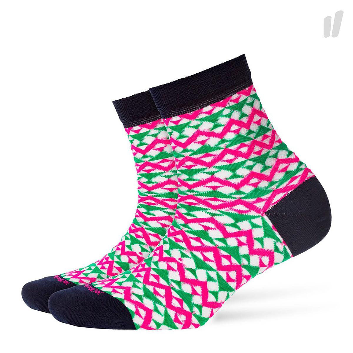 Burlington wmns transparent geo socks Marine Socks 20397-6120 | Overkill