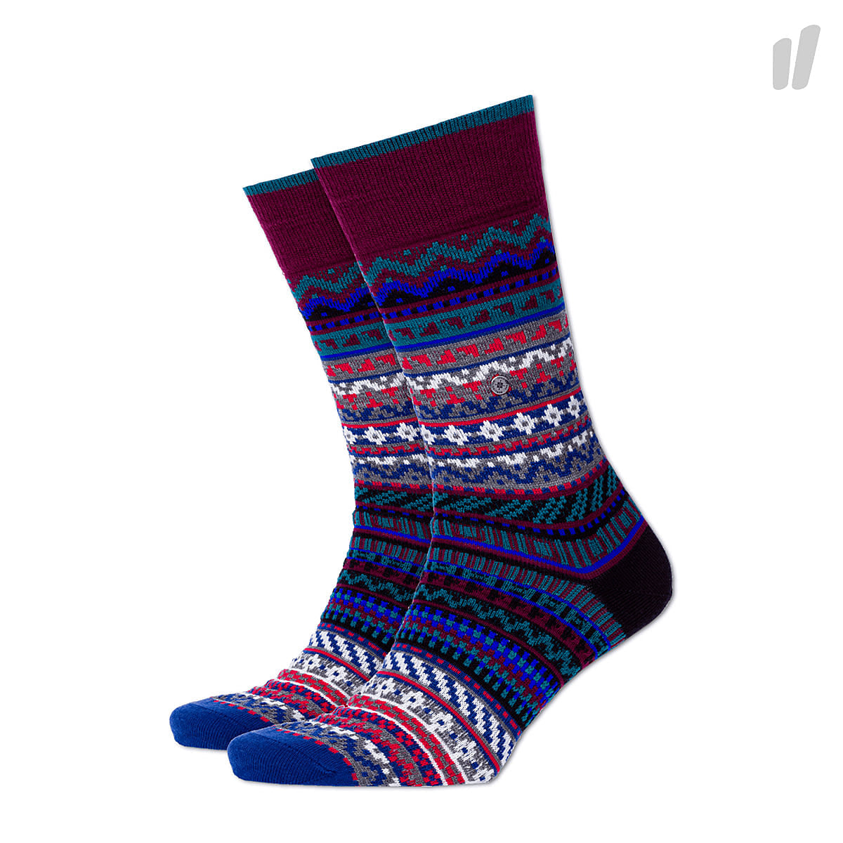 Burlington Fair Isle Socks Mehrfarbig Socks 20536 | Overkill