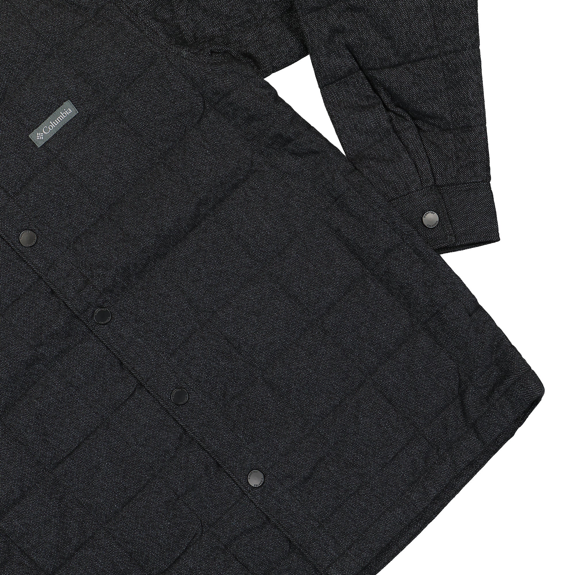 Columbia Landroamer Quilted Shirt Jacket Black Jackets Detail view 2 | Overkill