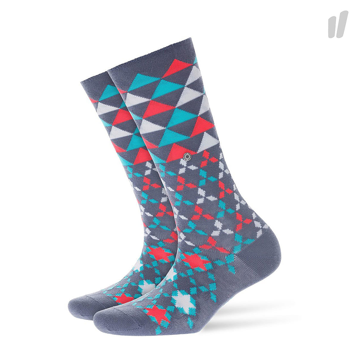 Burlington wmns rhomb star socks Dark Marine Socks 20615-6180 | Overkill