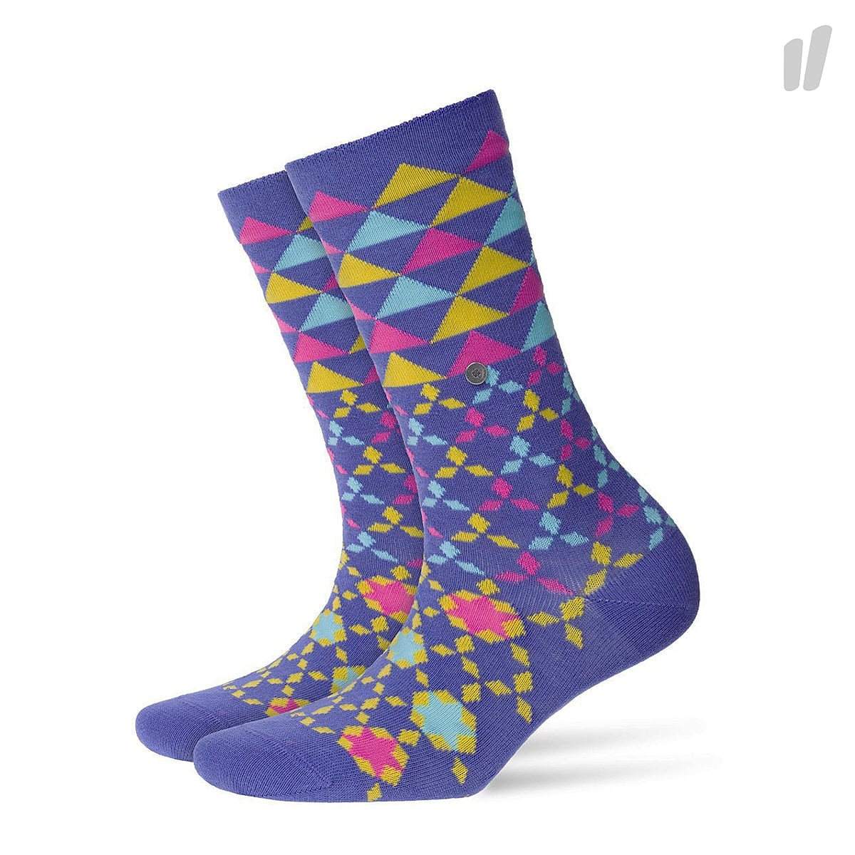 Burlington wmns rhomb star socks Blue Iris Socks 20615-8316 | Overkill