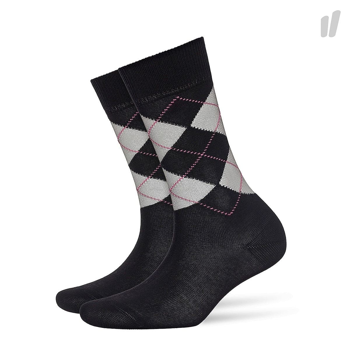 Burlington Wmns Transparent Covent Garden Socks Black Socks 20643-3000 | Overkill