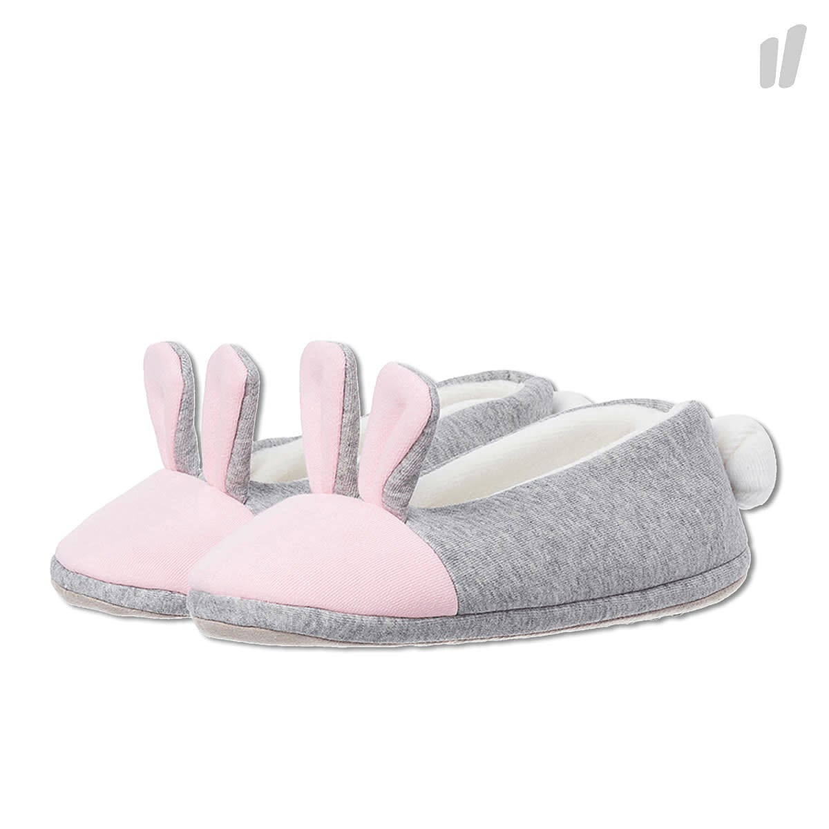 Burlington Wmns Bunny Slip Grey Other Home Accessories 20646-3400 | Overkill