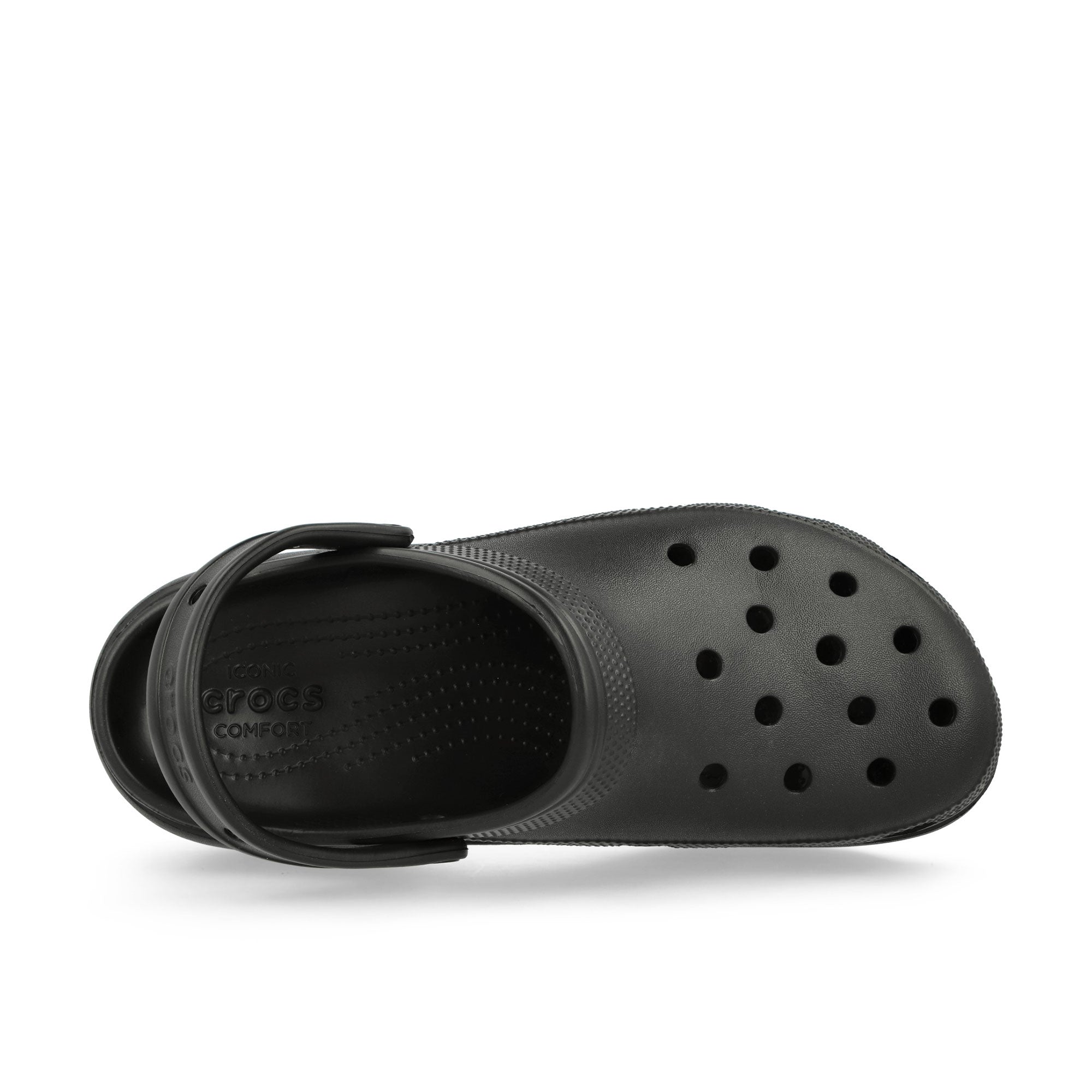 Crocs Classics Platform Clog W Black Slides, Sandals & Slippers Detailfoto | Overkill