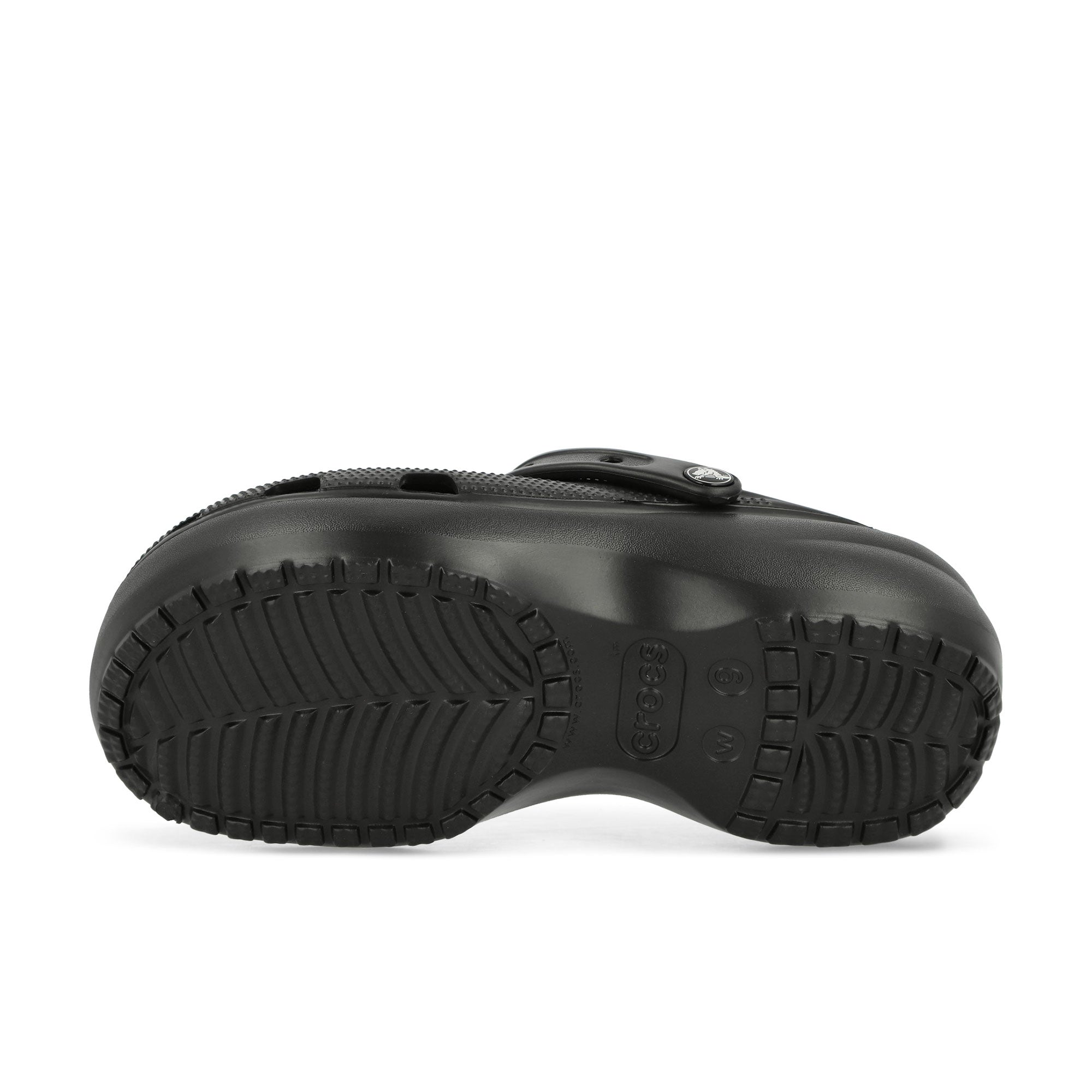 Crocs Classics Platform Clog W Black Slides, Sandals & Slippers Detail View 1 | Overkill