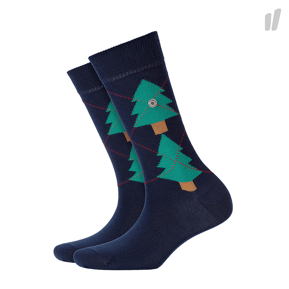 Burlington Wmns Tannenargyle Socks Marine Socks 20680-6120 | Overkill