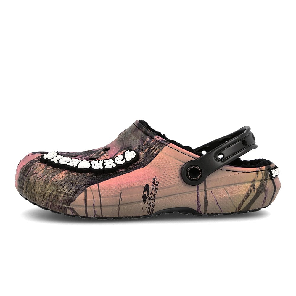 Crocs Pleasures x Crocs Dylan Clog Black / Orange Slides, Sandals & Slippers P20F034 | Overkill