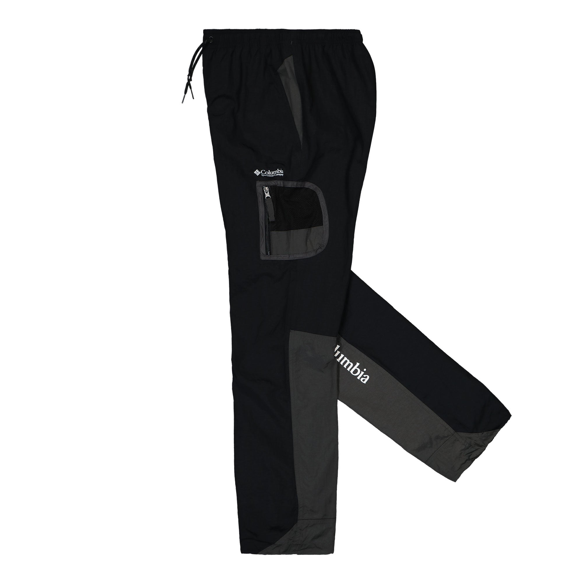 Columbia Challenger Windbreaker Pant Black, Shark Sweat & Track Pants Close-up | Overkill