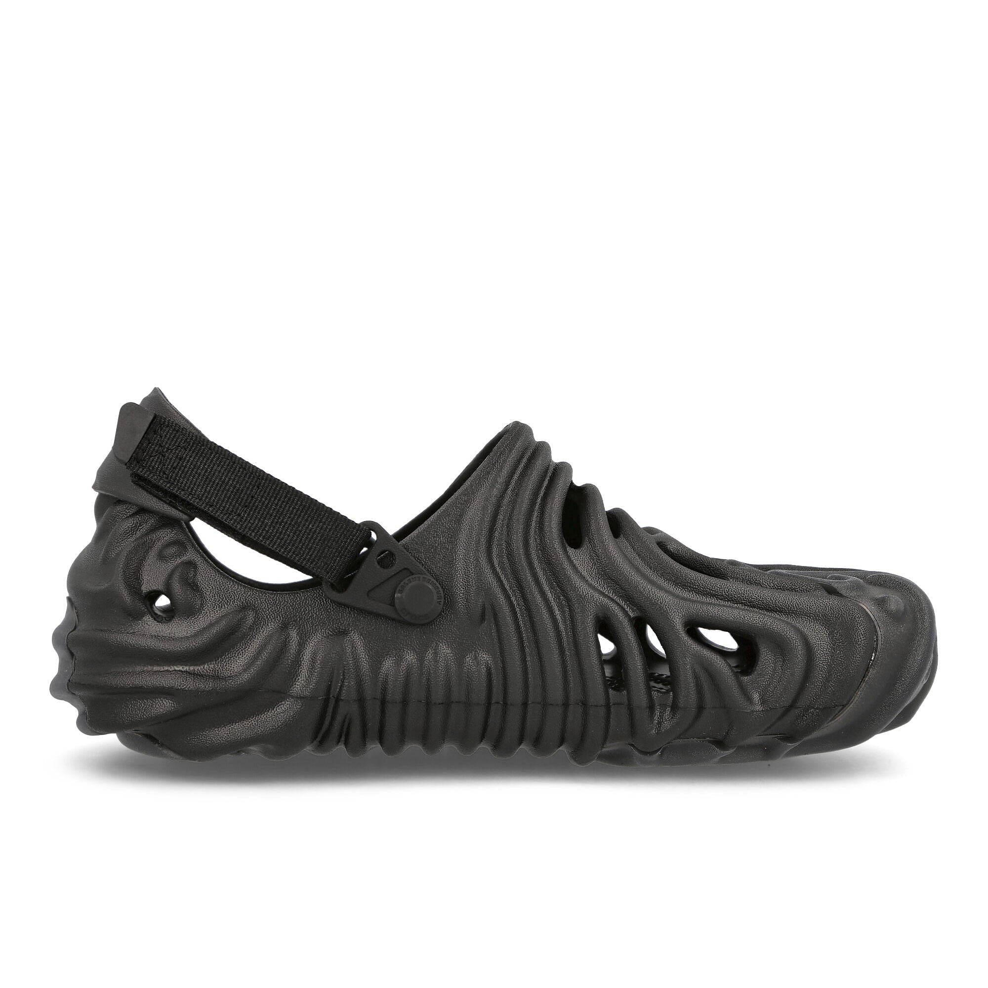 Crocs Salehe Bembury x Crocs Pollex Clog Black Slides, Sandals & Slippers Silhouette | Overkill