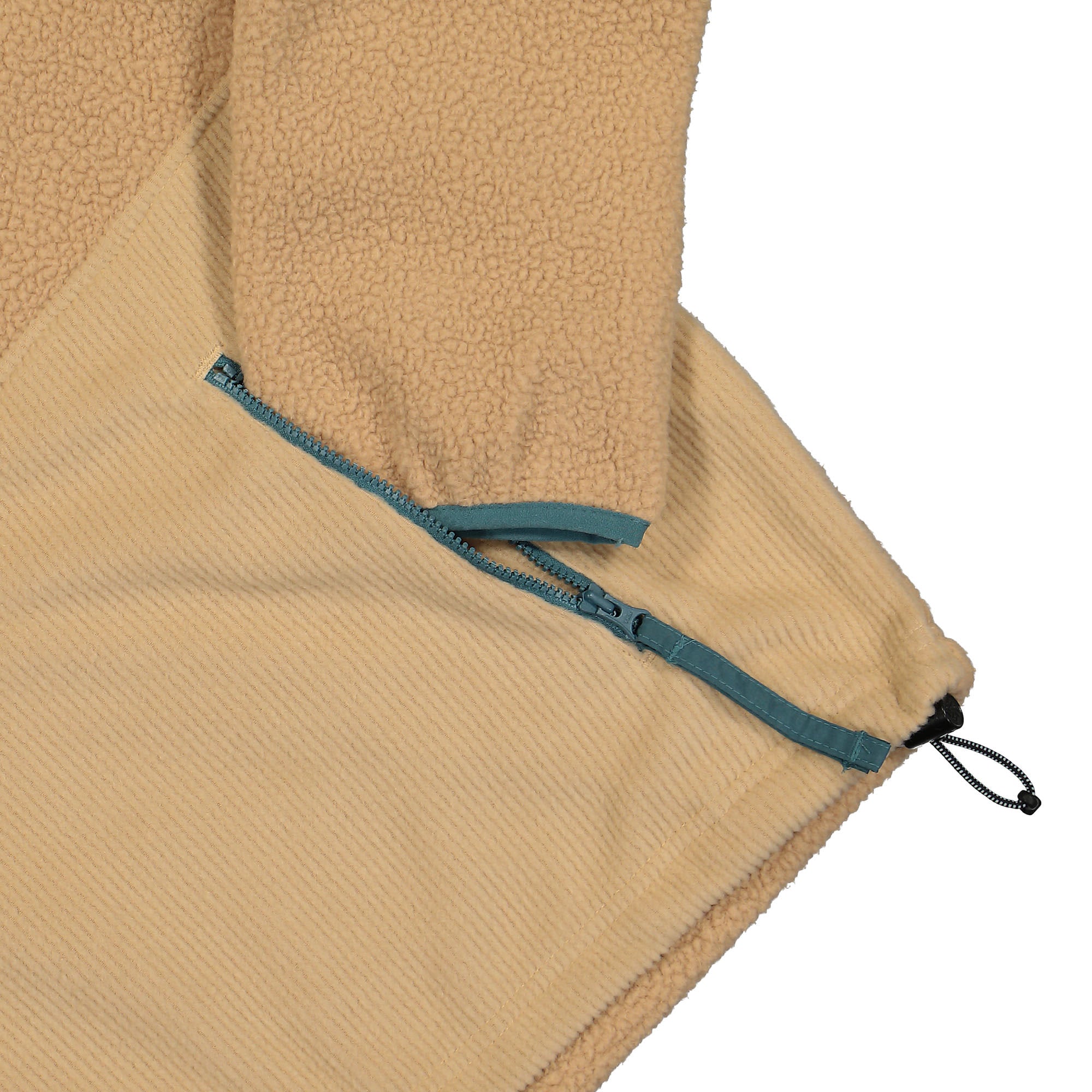 Columbia W Riptide Half Zip Fleece Canoe / Cloudburst / Salmon Rose Sweatshirts Detailfoto | Overkill