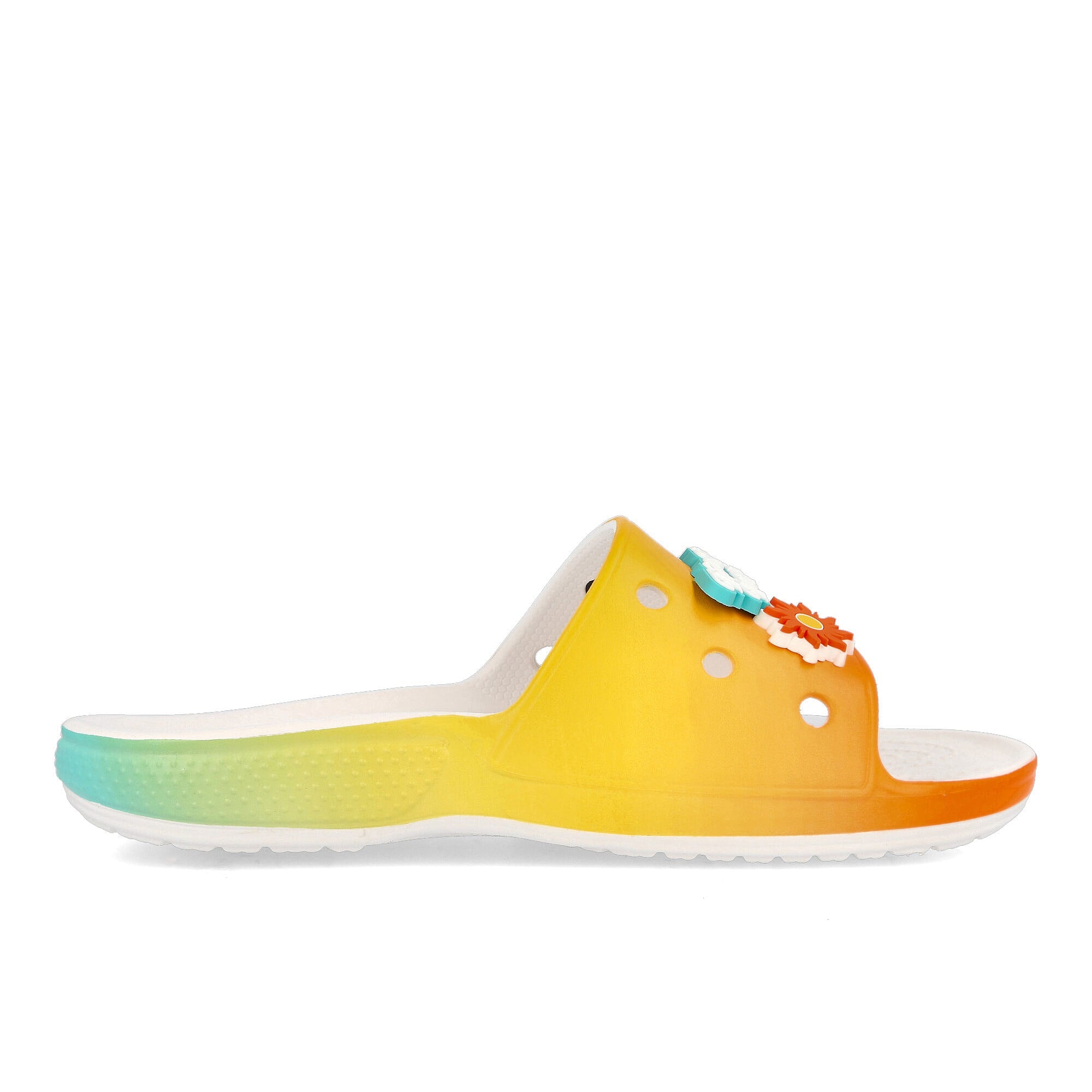 Crocs Free & Easy x Crocs Classic Slide Multicolor Slides, Sandals & Slippers Material | Overkill