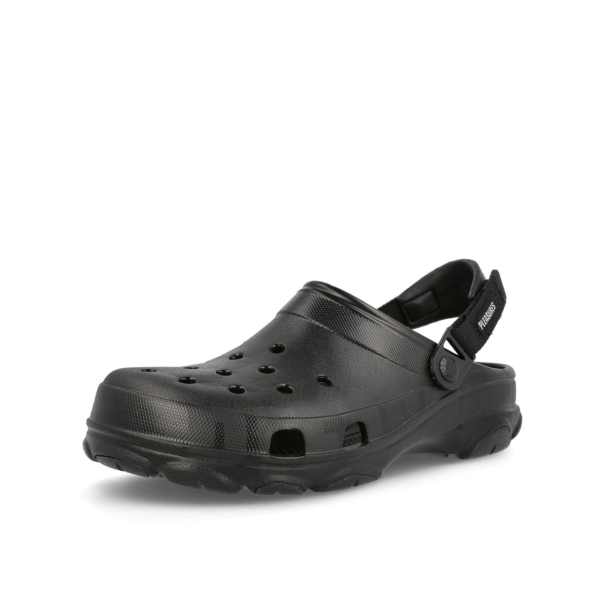Crocs Pleasures x Crocs All Terrain Clog Multi-Reflective Slides, Sandals & Slippers Close Up | Overkill