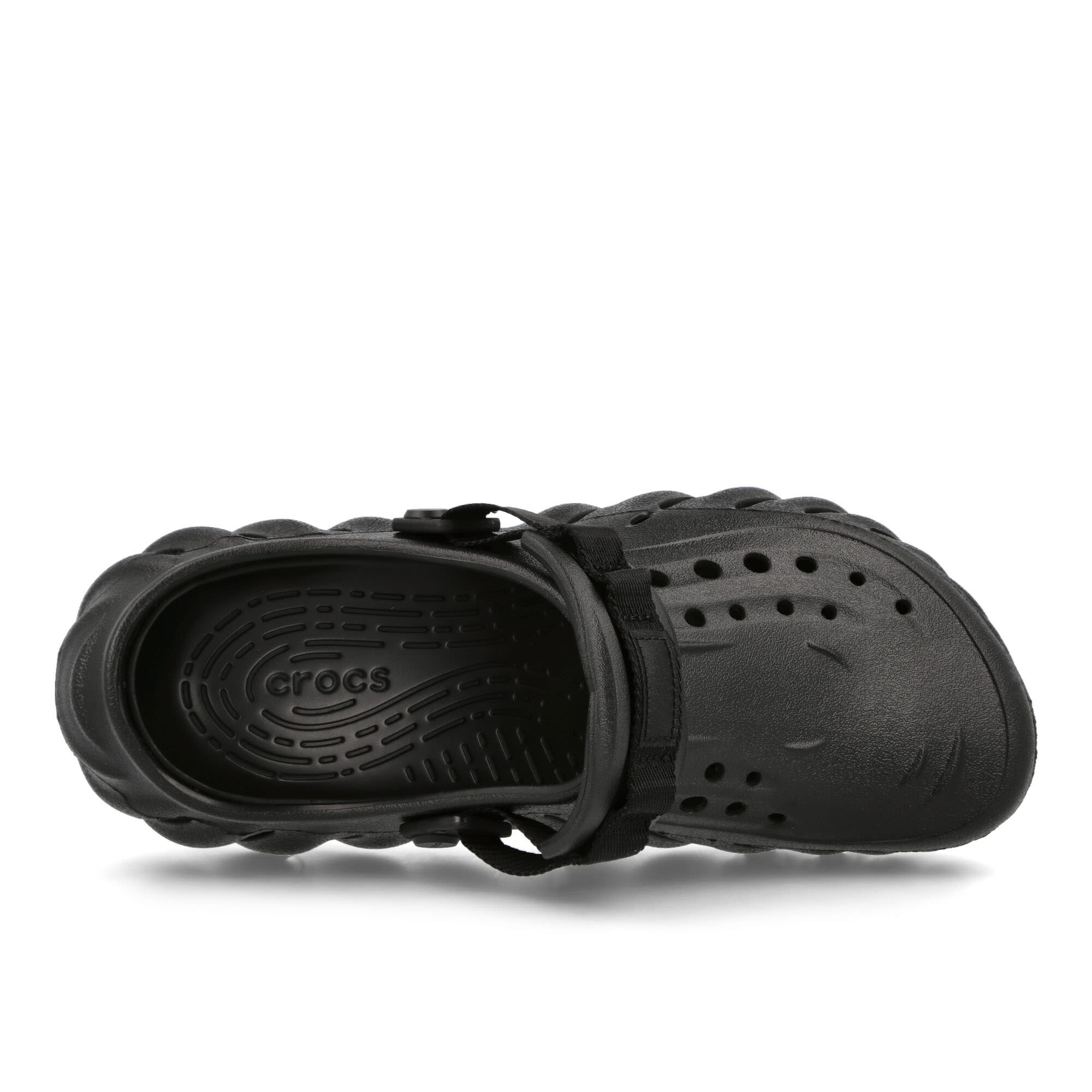 Crocs Echo Clog Black Slides, Sandals & Slippers Detailfoto | Overkill