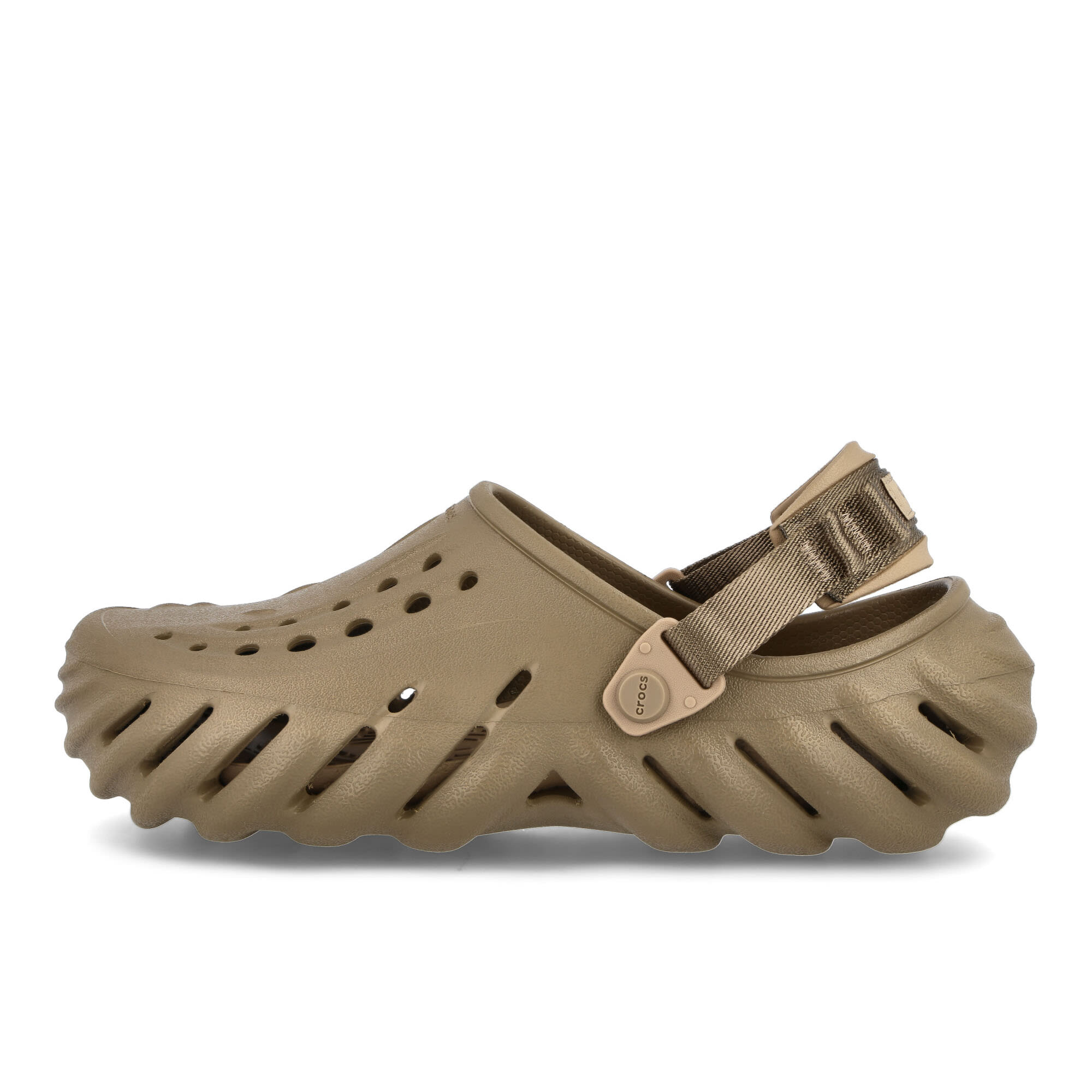 Crocs Echo Clog Khaki Slides, Sandals & Slippers 207937-260 | Overkill