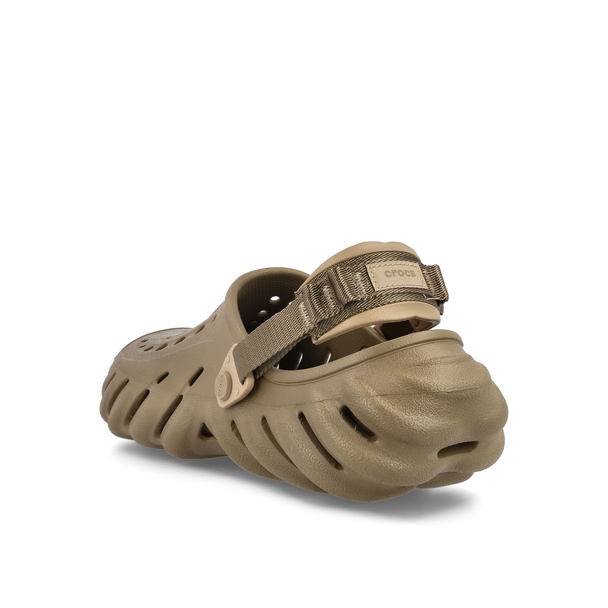 Crocs Echo Clog Khaki Slides, Sandals & Slippers Material | Overkill