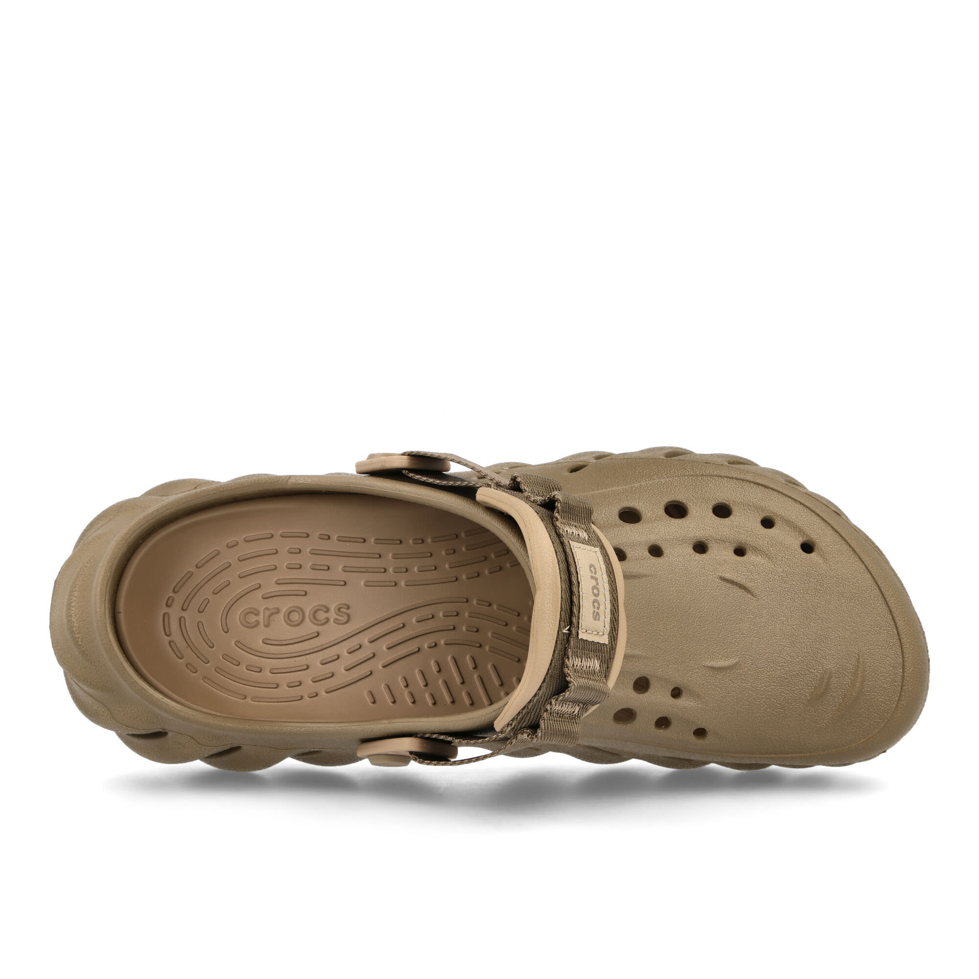 Crocs Echo Clog Khaki Slides, Sandals & Slippers Detailfoto | Overkill