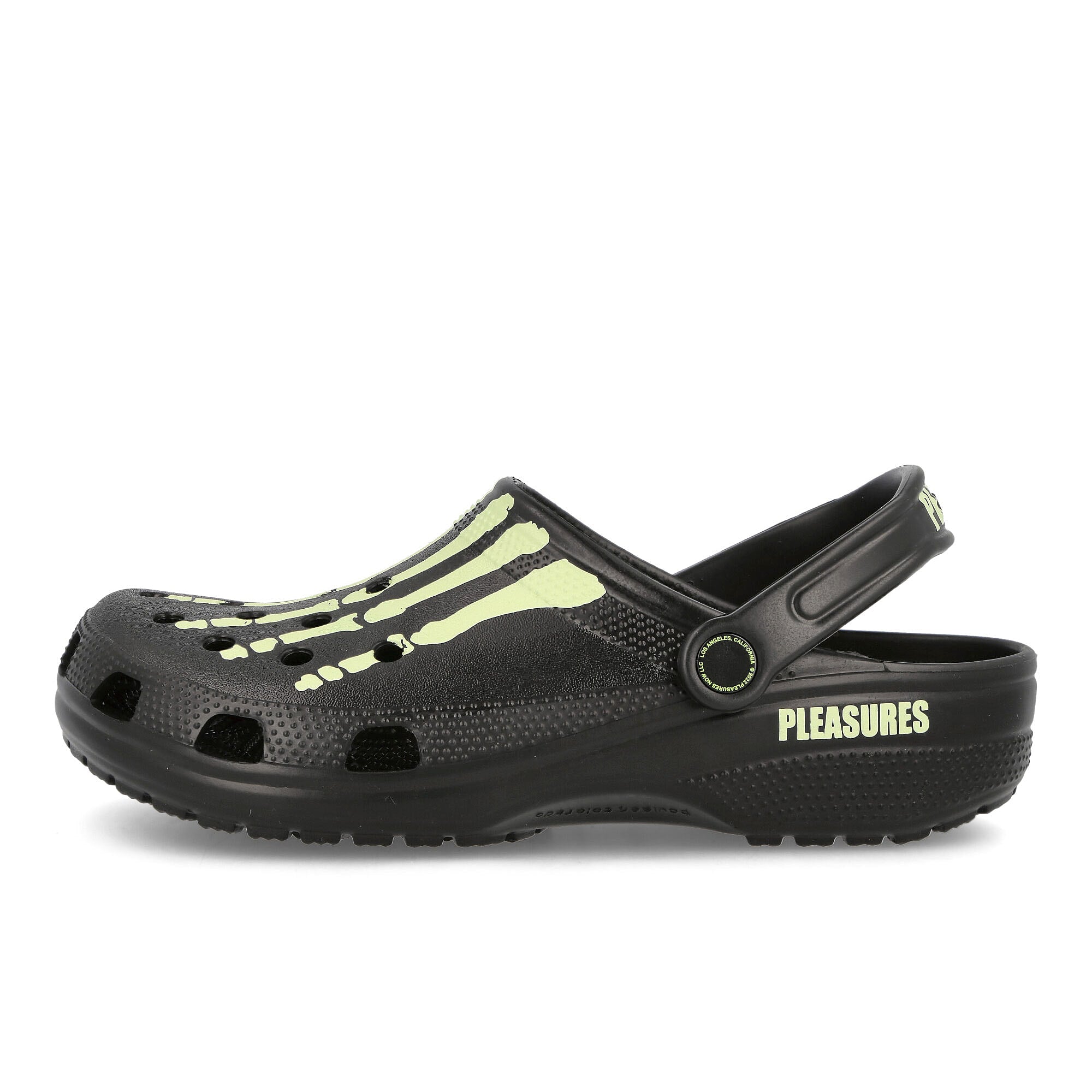 Crocs Pleasures x Crocs Classic Clog Black Slides, Sandals & Slippers 208267-001 | Overkill