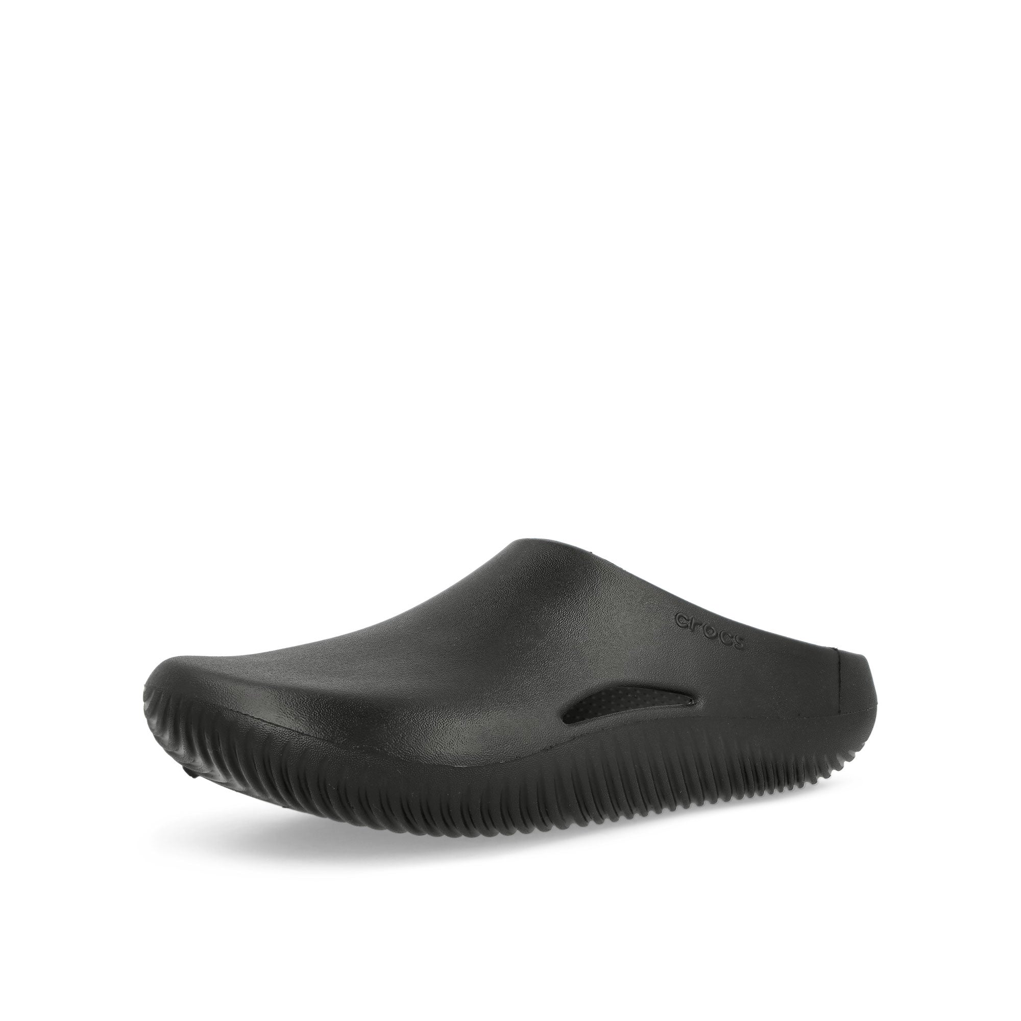 Crocs Mellow Recovery Clog Black Slides, Sandals & Slippers Close Up | Overkill