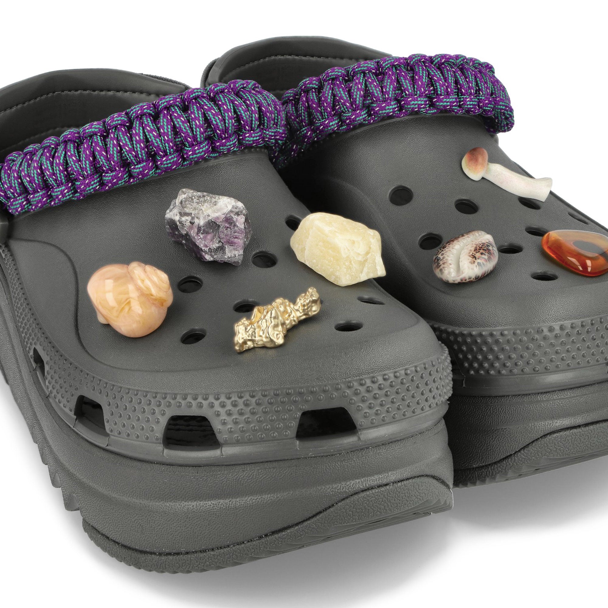 Crocs Aries x Crocs Classic Hiker Xscape Clog Slate Grey Slides, Sandals & Slippers Detailfoto | Overkill