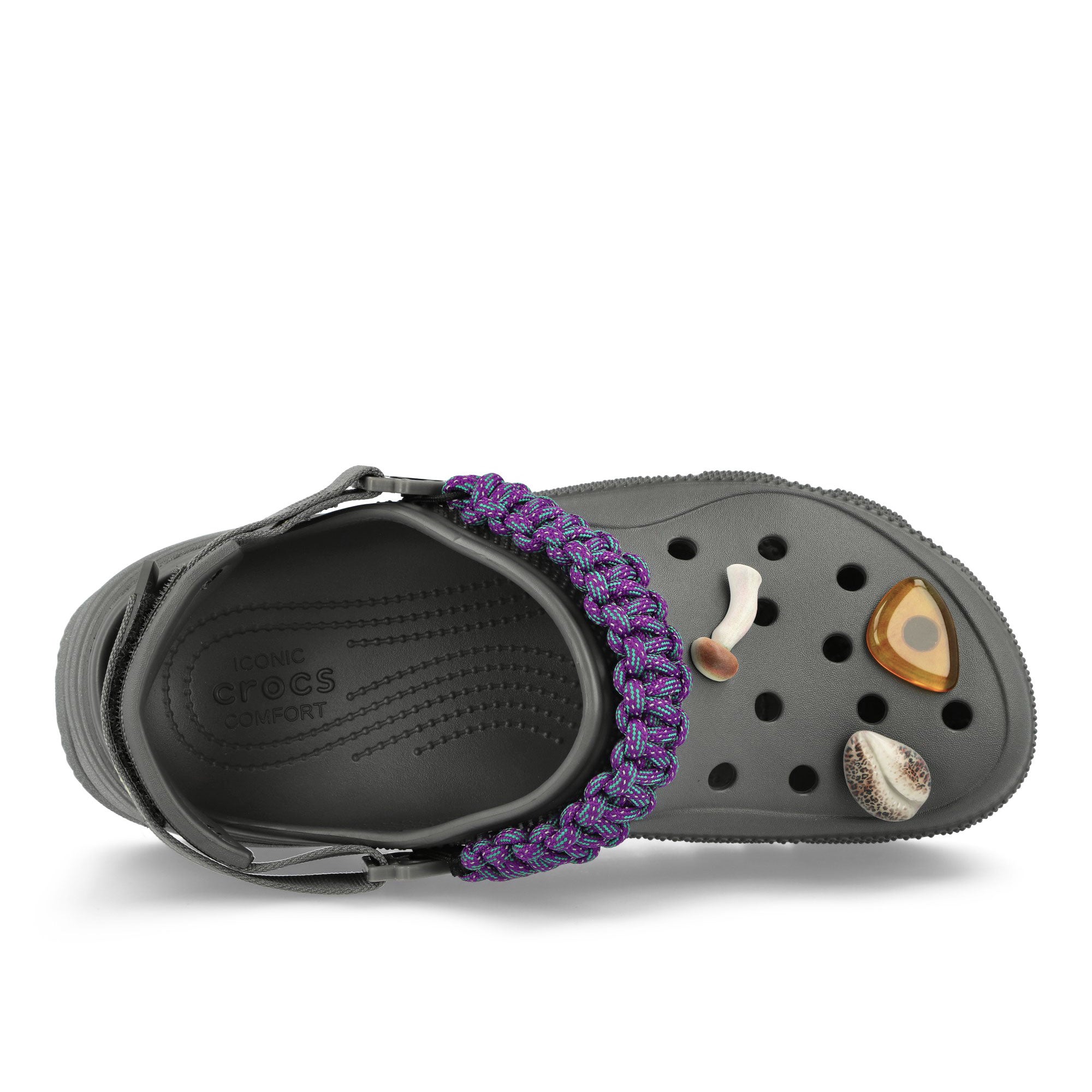 Crocs Aries x Crocs Classic Hiker Xscape Clog Slate Grey Slides, Sandals & Slippers Detail View 1 | Overkill