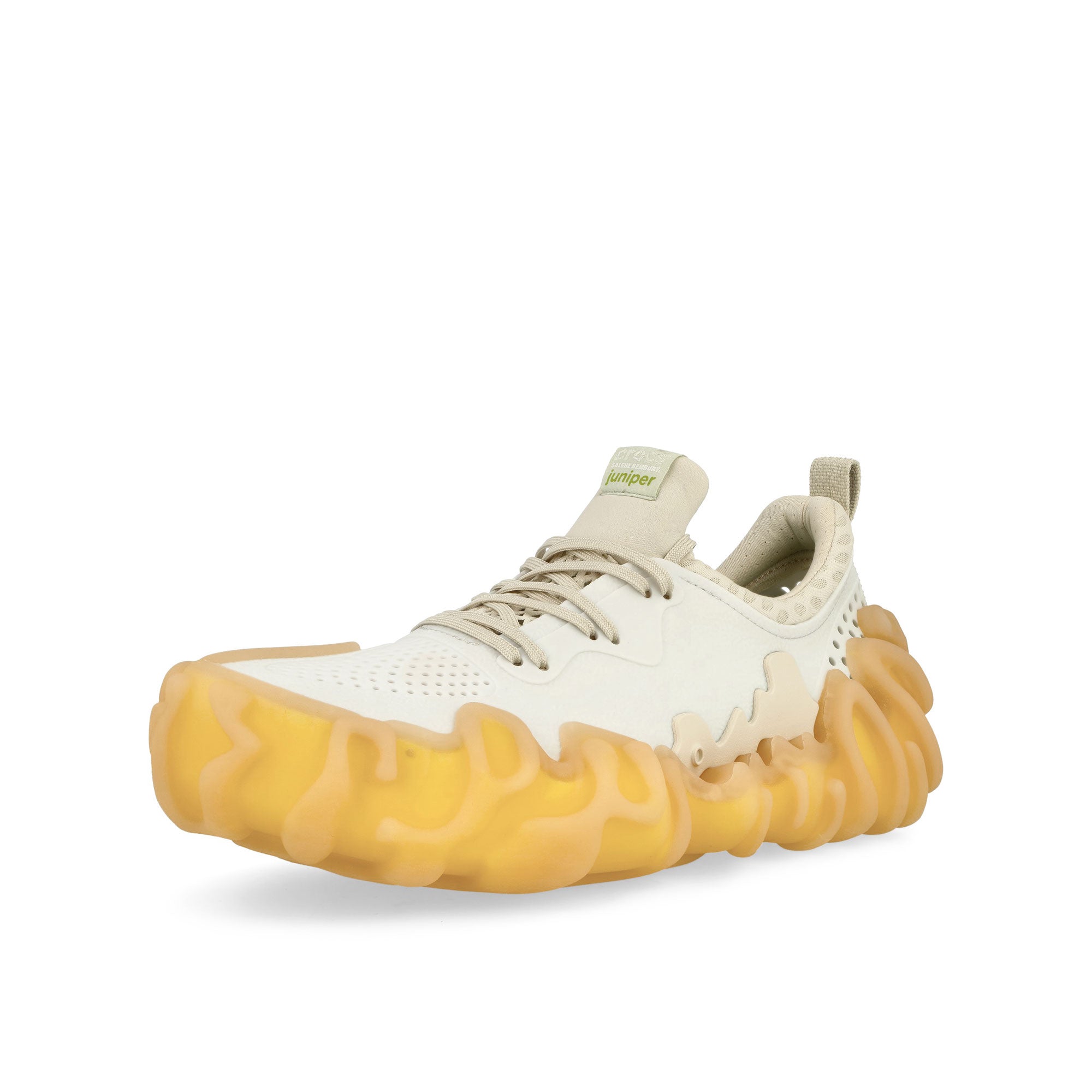 Crocs Juniper White Low Top Sneakers Close Up | Overkill