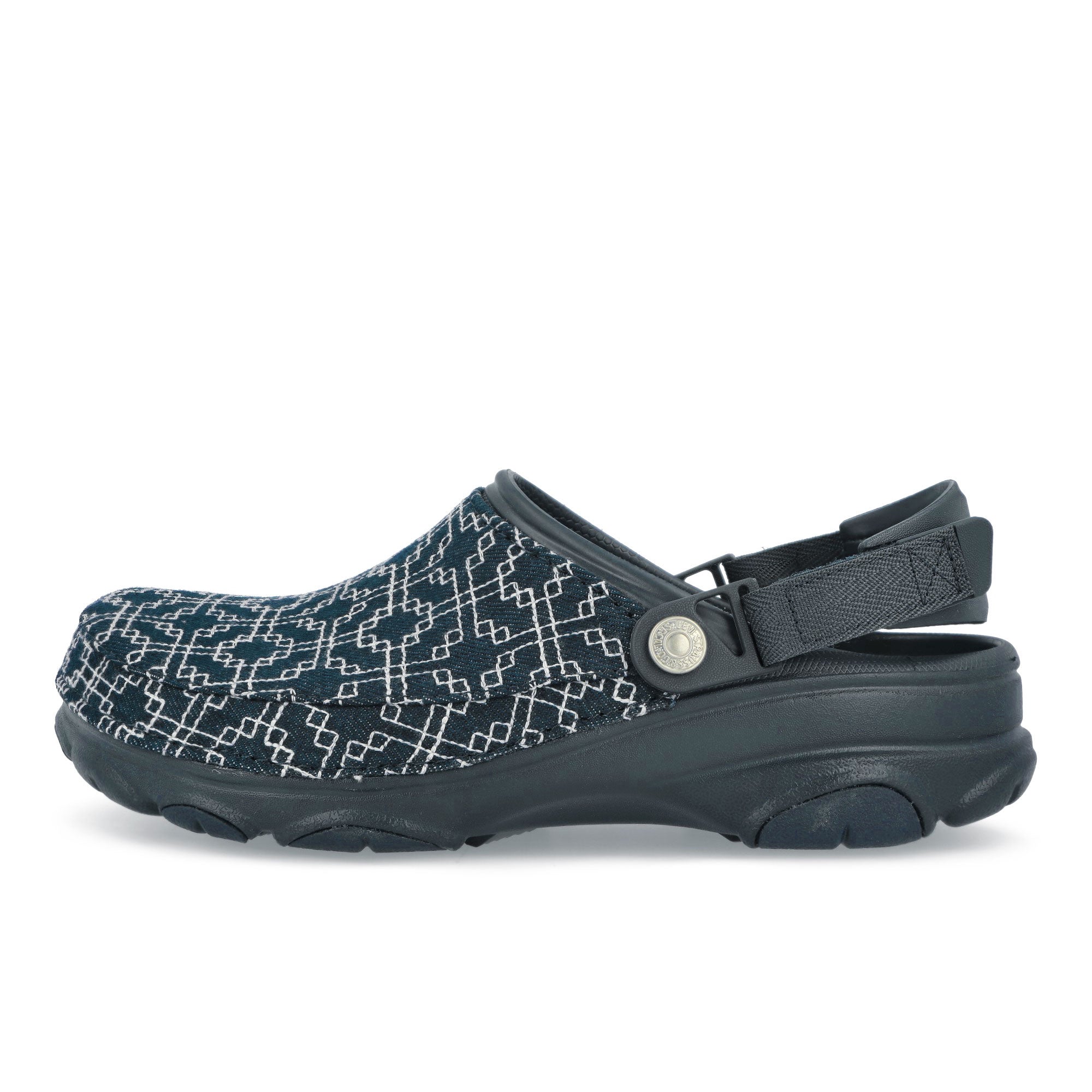 Crocs Levi's x Crocs All Terrain Clog Navy Slides, Sandals & Slippers 208917-410 | Overkill