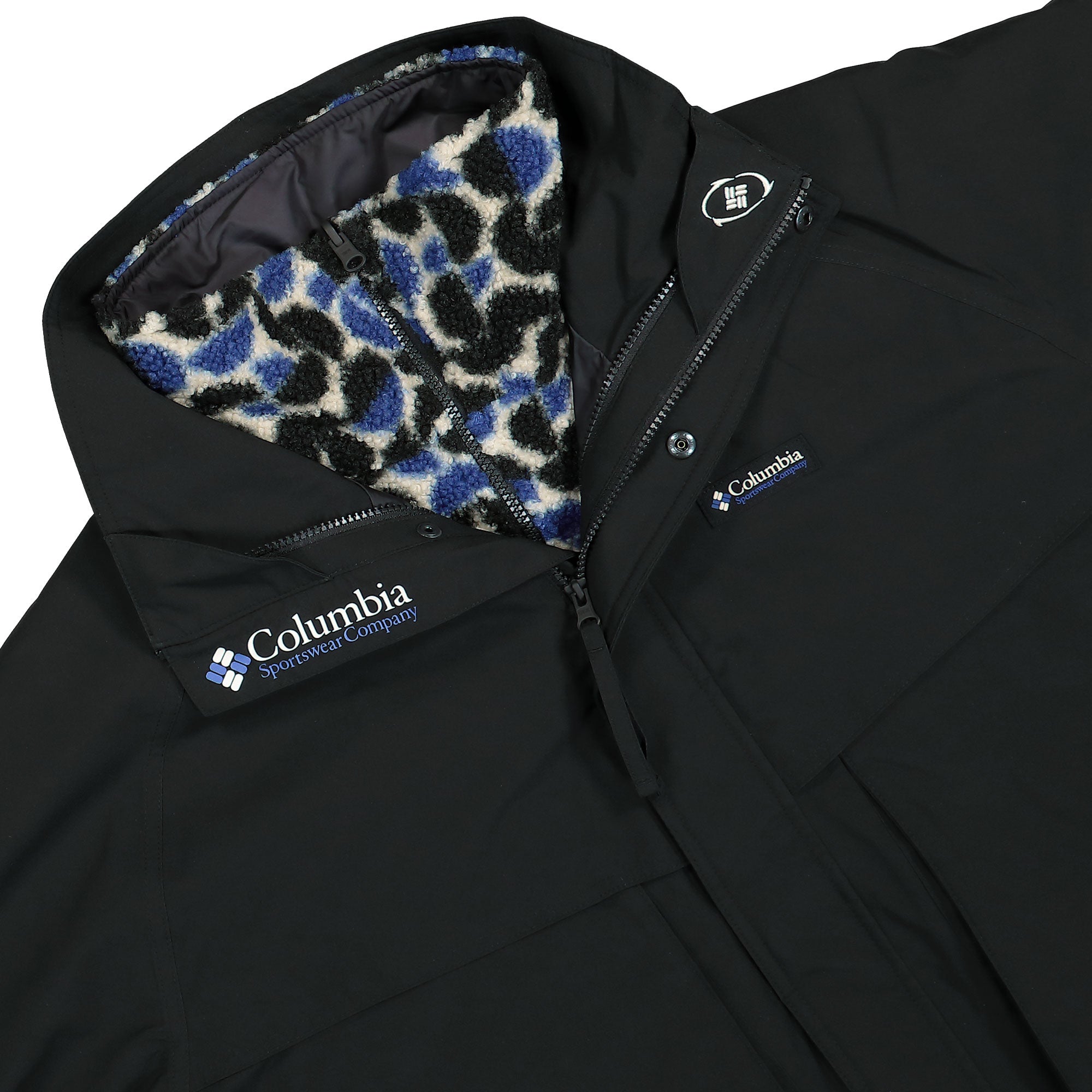 Columbia Powderkeg II Remastered Interchange Jacket Black Jackets Detail view 3 | Overkill