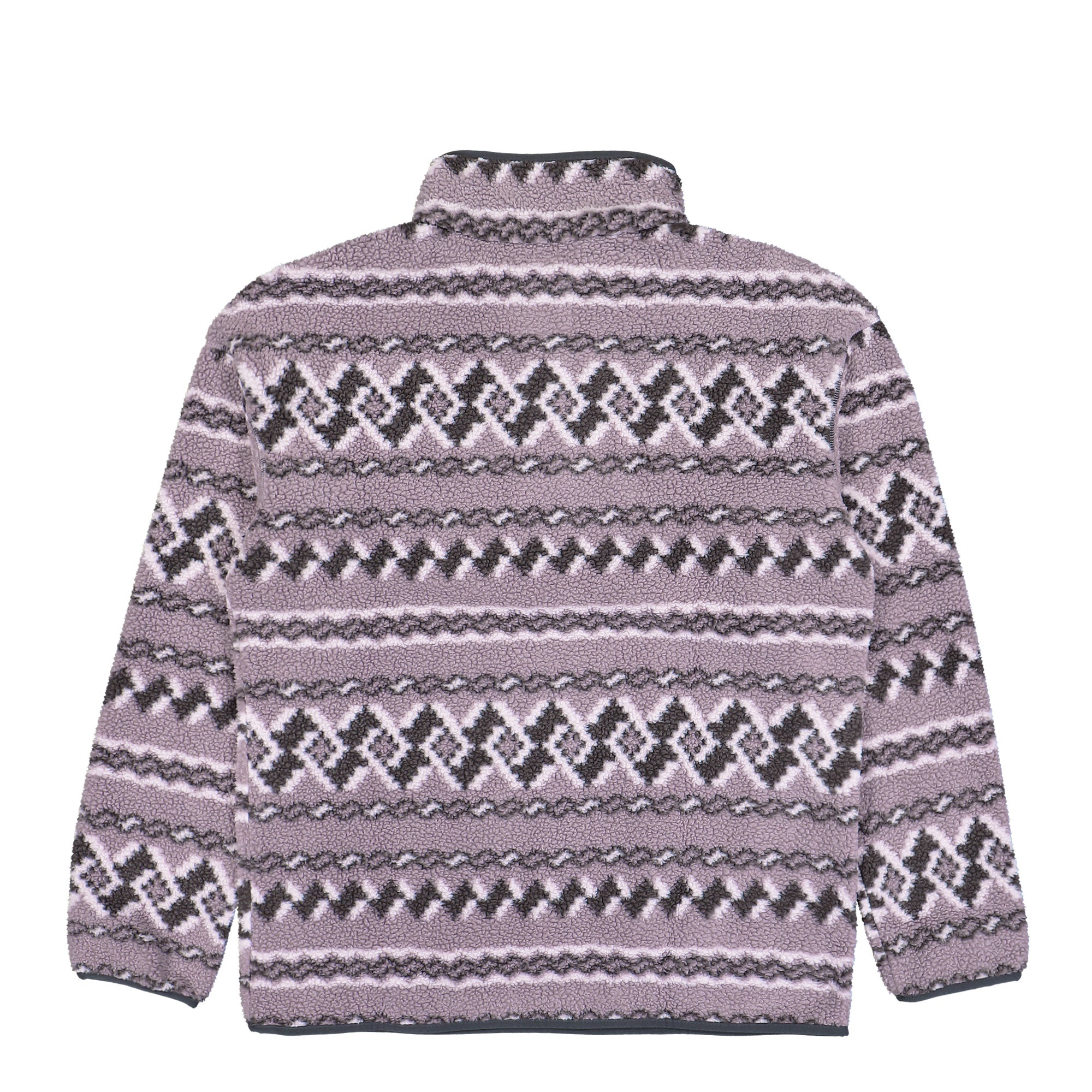 Columbia Helvetia II Printed Half Snap Fleece Shale Purple KnitKnot Sweatshirts 2098461554 Close-up | Overkill