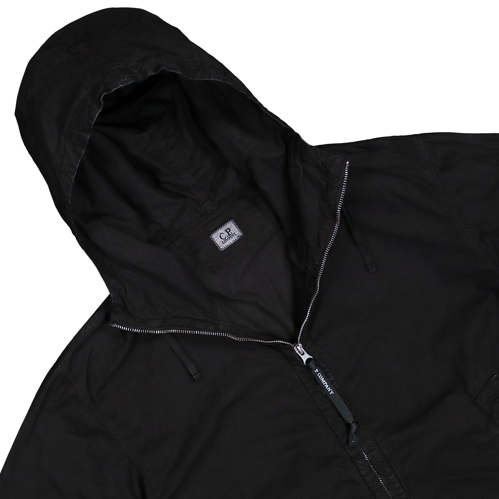 C.P. Company Micro-Reps Hooded Lens Jacket Black Jackets 20CMOW075A-110324G 999 Detailfoto | Overkill