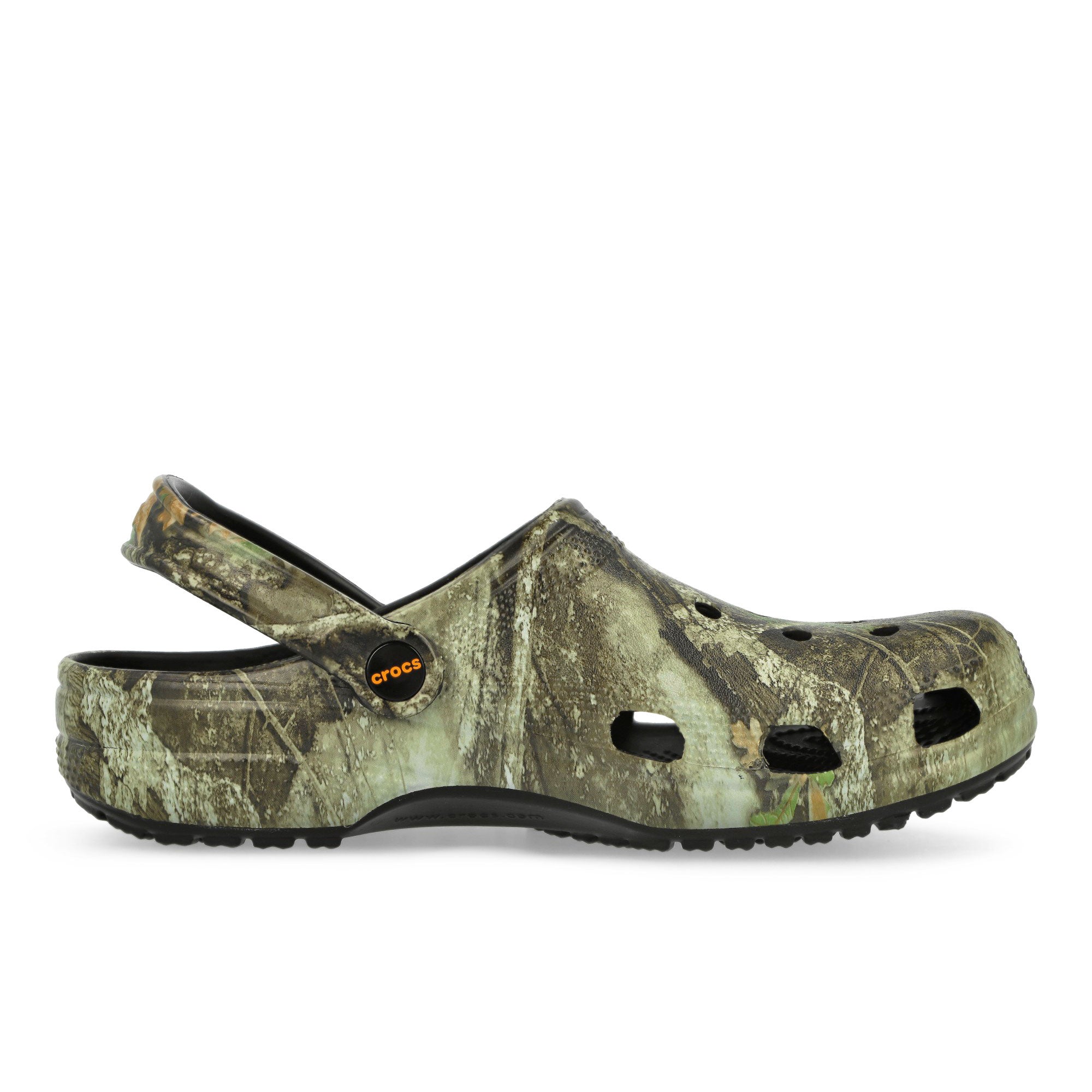 Crocs Realtree APX Classic Clog Multicolor Slides, Sandals & Slippers Silhouette | Overkill
