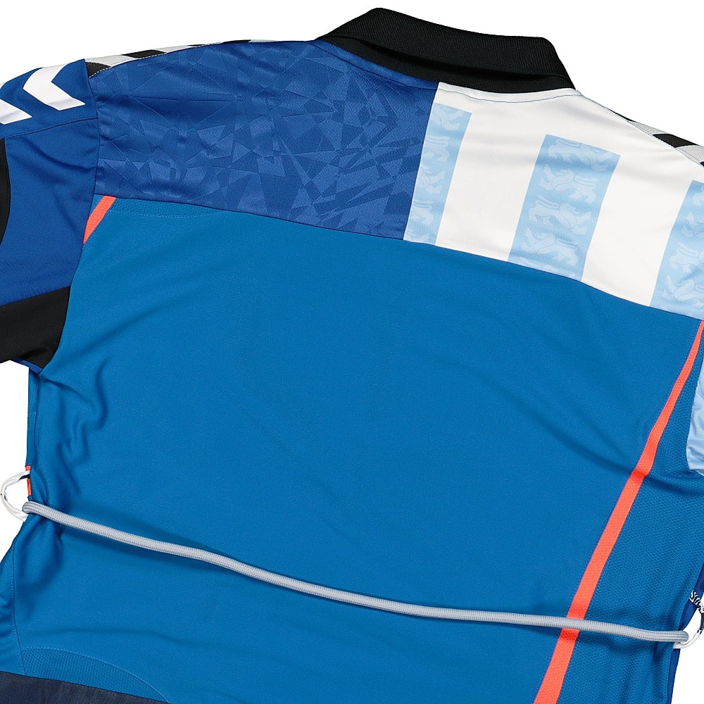 Hummel Astrid Andersen x Hummel Dennis Deadstock Wrap Imperial Blue Shirts Detail view 1 | Overkill