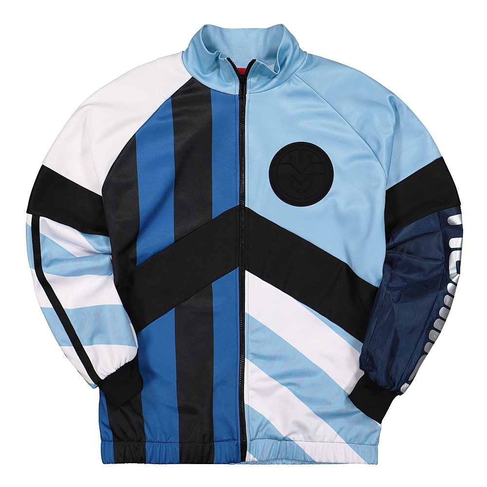 Hummel Astrid Andersen x Hummel Mikkel Mized Zip Jacket Argentina Blue Track Jackets 210413 | Overkill
