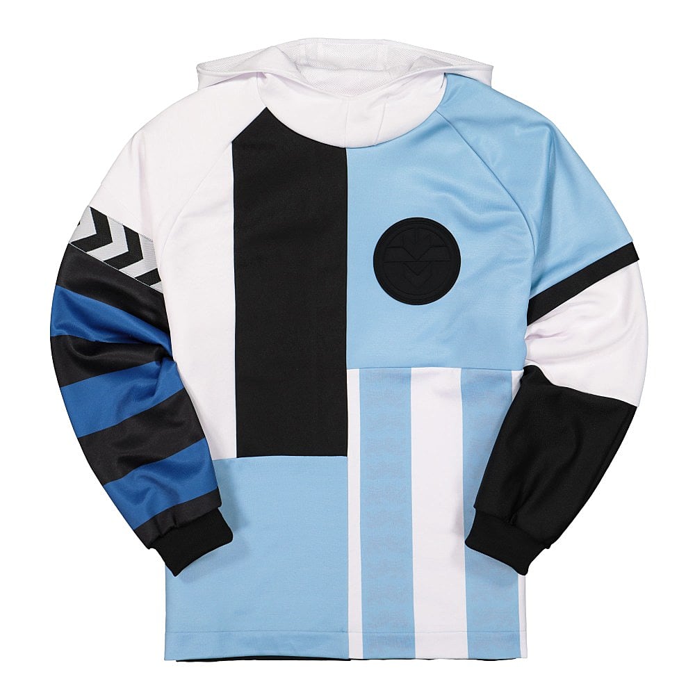 Hummel Astrid Andersen x Hummel Mikkel Mixed Hoodie Argentina Blue Hoodies 210414 | Overkill