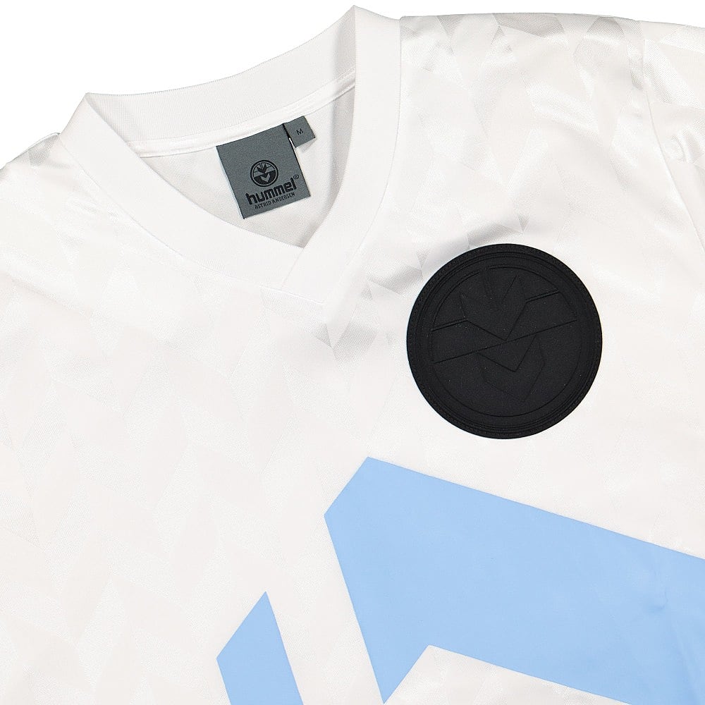 Hummel Astrid Andersen x Hummel Niels Newstock T-Shirt Bright White T-Shirts Close-up | Overkill