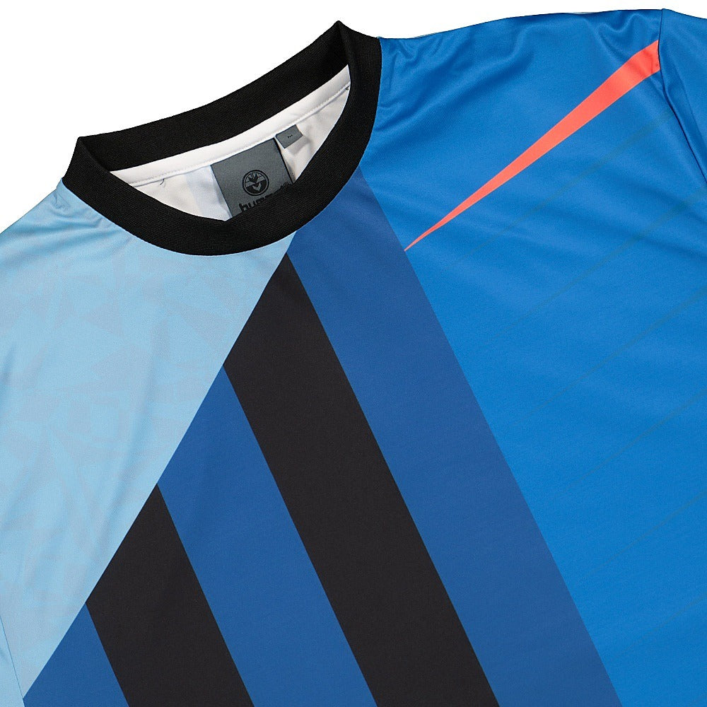 Hummel Astrid Andersen x Hummel Niels Newstock Print T-Shirt Imperial Blue T-Shirts Close-up | Overkill