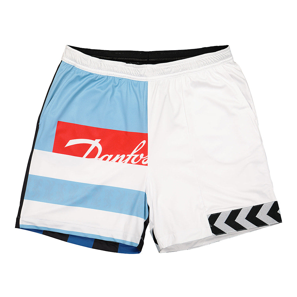 Hummel Astrid Andersen x Hummel Niels Newstock Print Shorts Bright White Shorts 210422 | Overkill