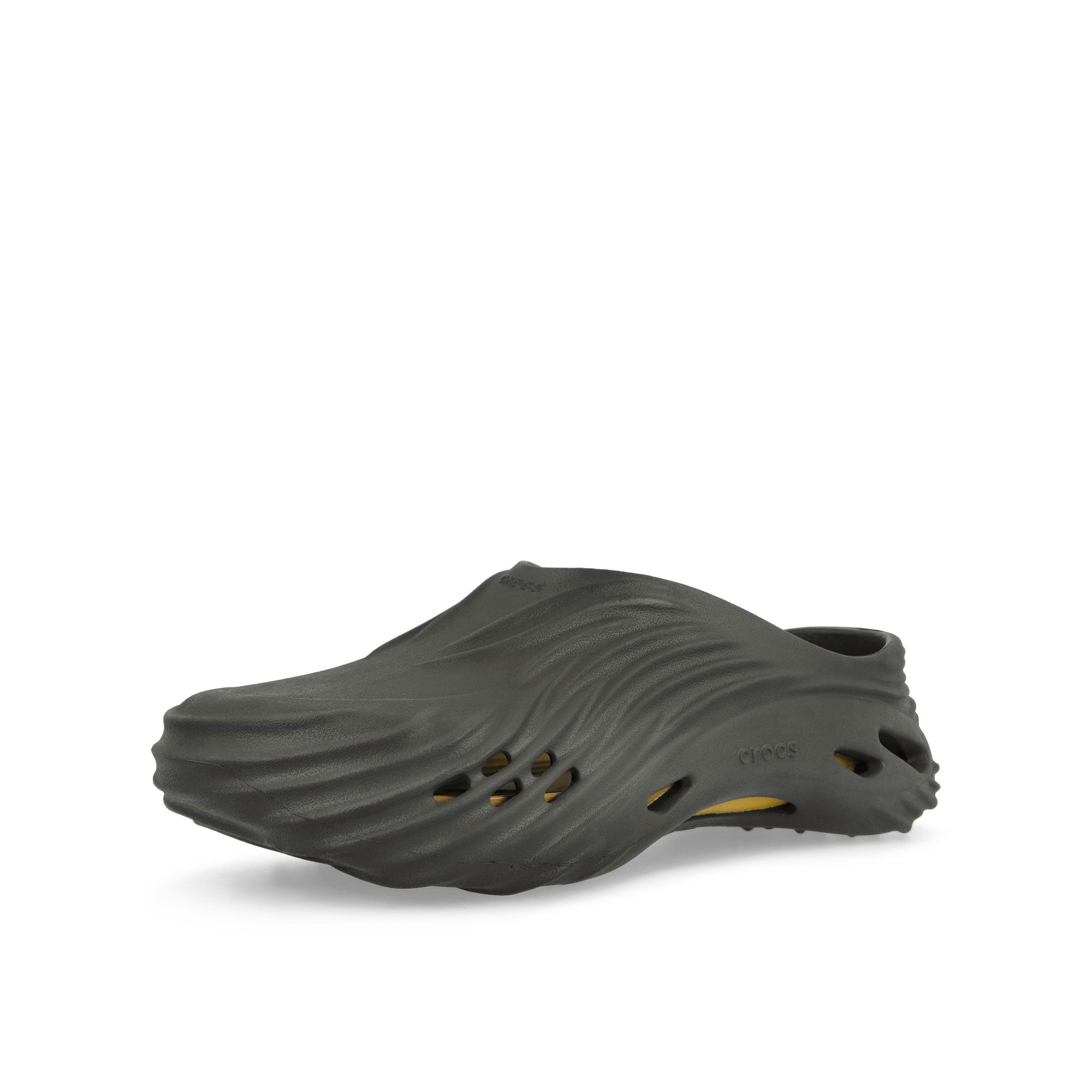 Crocs Echo Wave Black / Sand Slides, Sandals & Slippers Close Up | Overkill